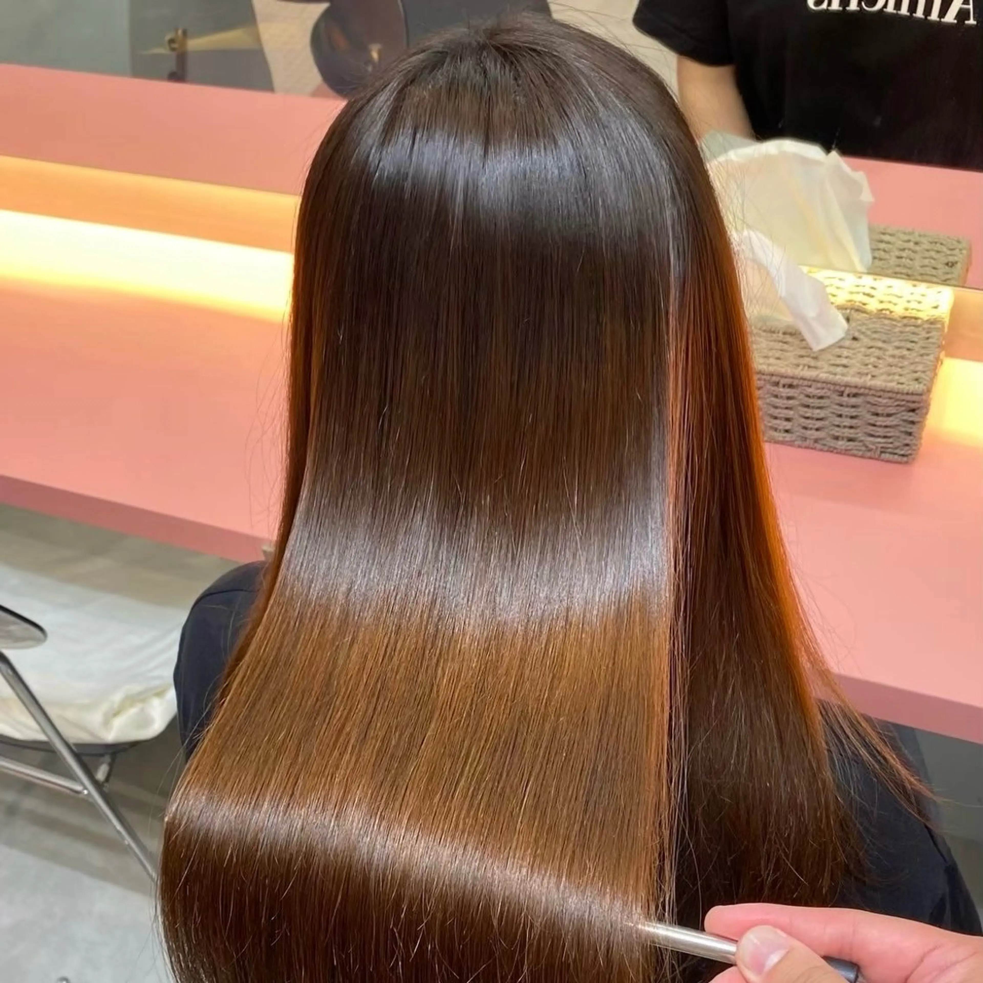 ロング カラー ブラウンカラー 透明感カラー💖/ 髪質改善/arisaのヘアスタイル