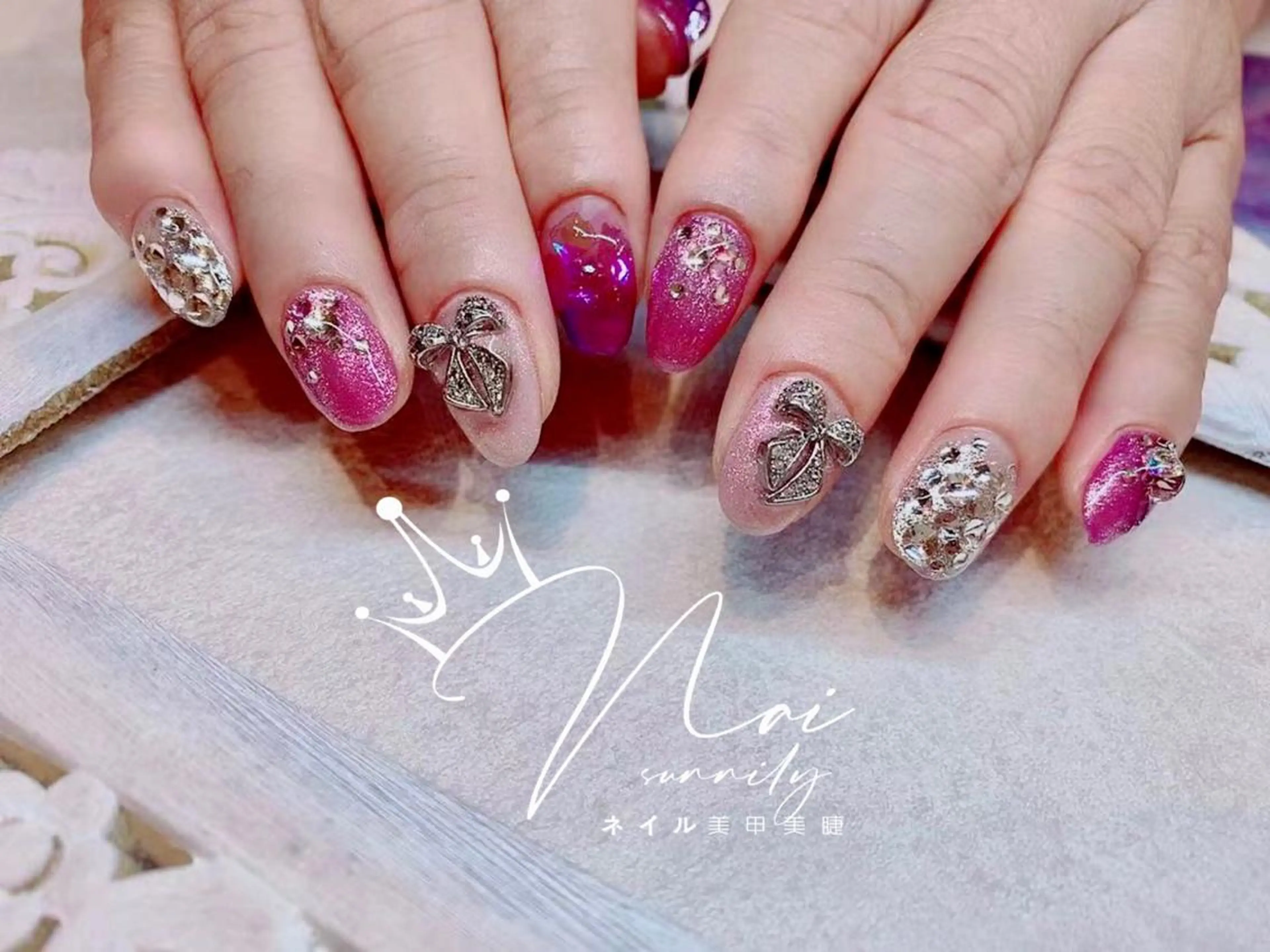 ネイル 長さだし専門店 M2　rikaのネイルデザイン