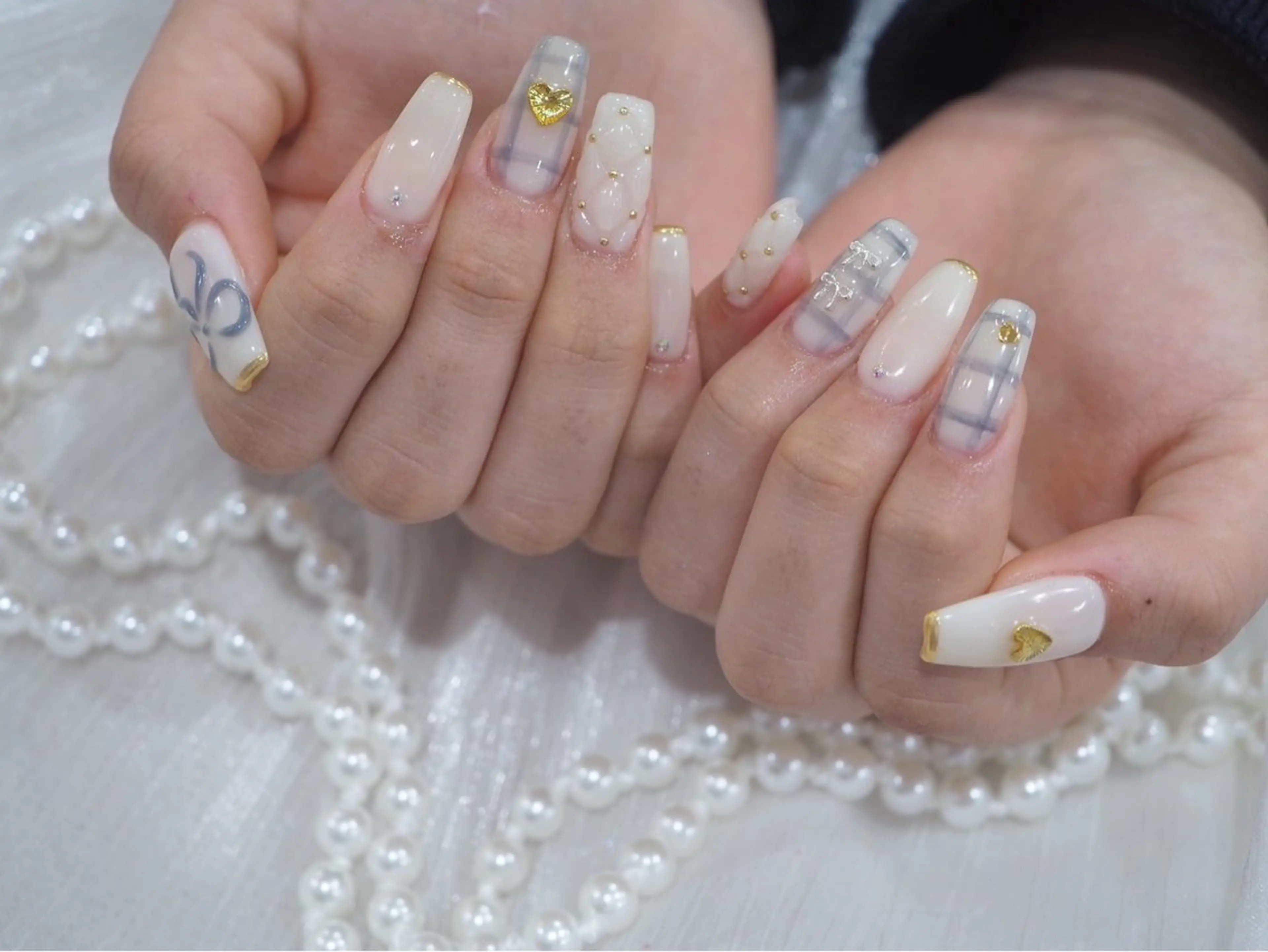 ご新規様限定【オフあり⭕️】お好きなデザイン💞 ⚠️土日祝+550円の写真