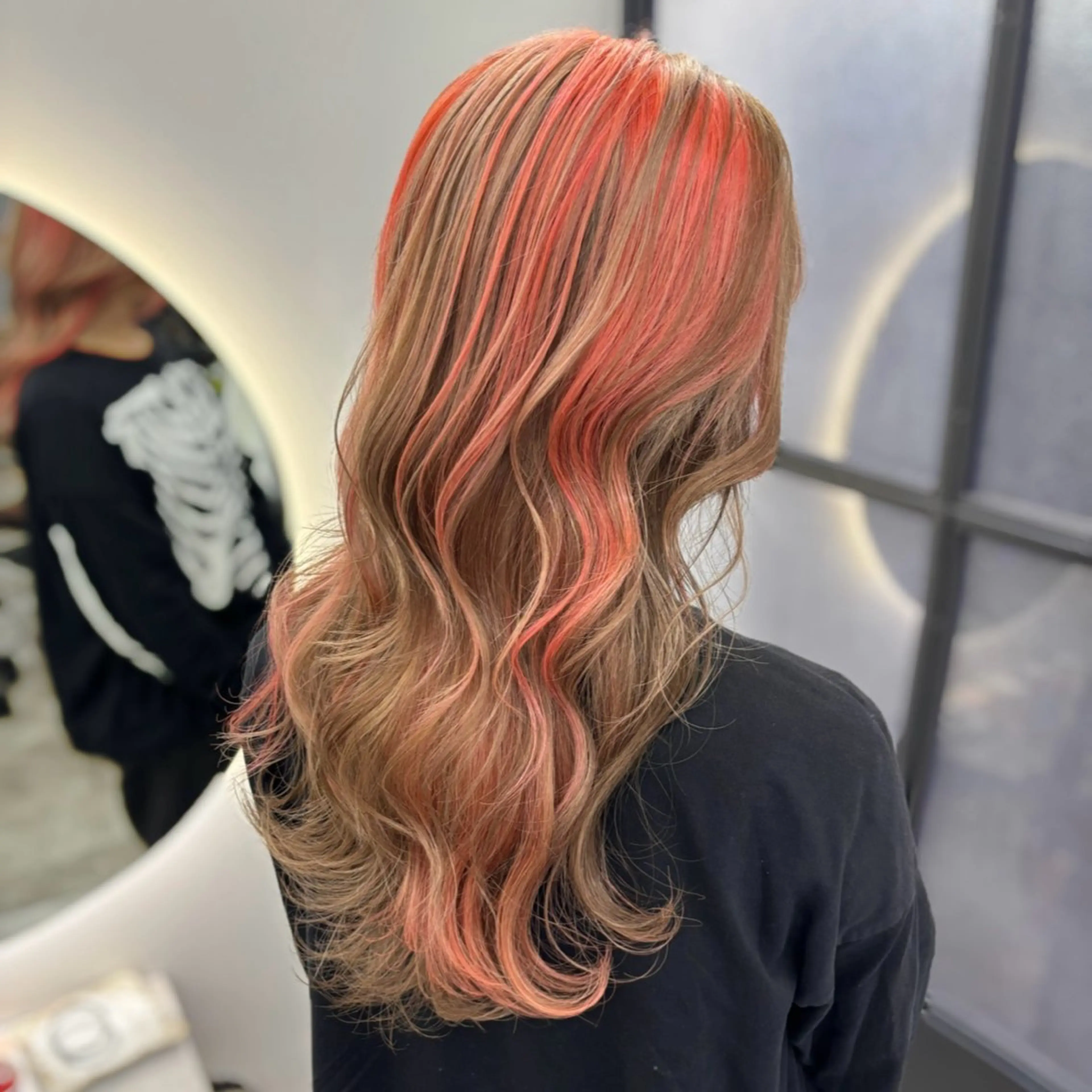 ロング カラー ヘアカラー Ren. 🦋デザインカラーのヘアスタイル
