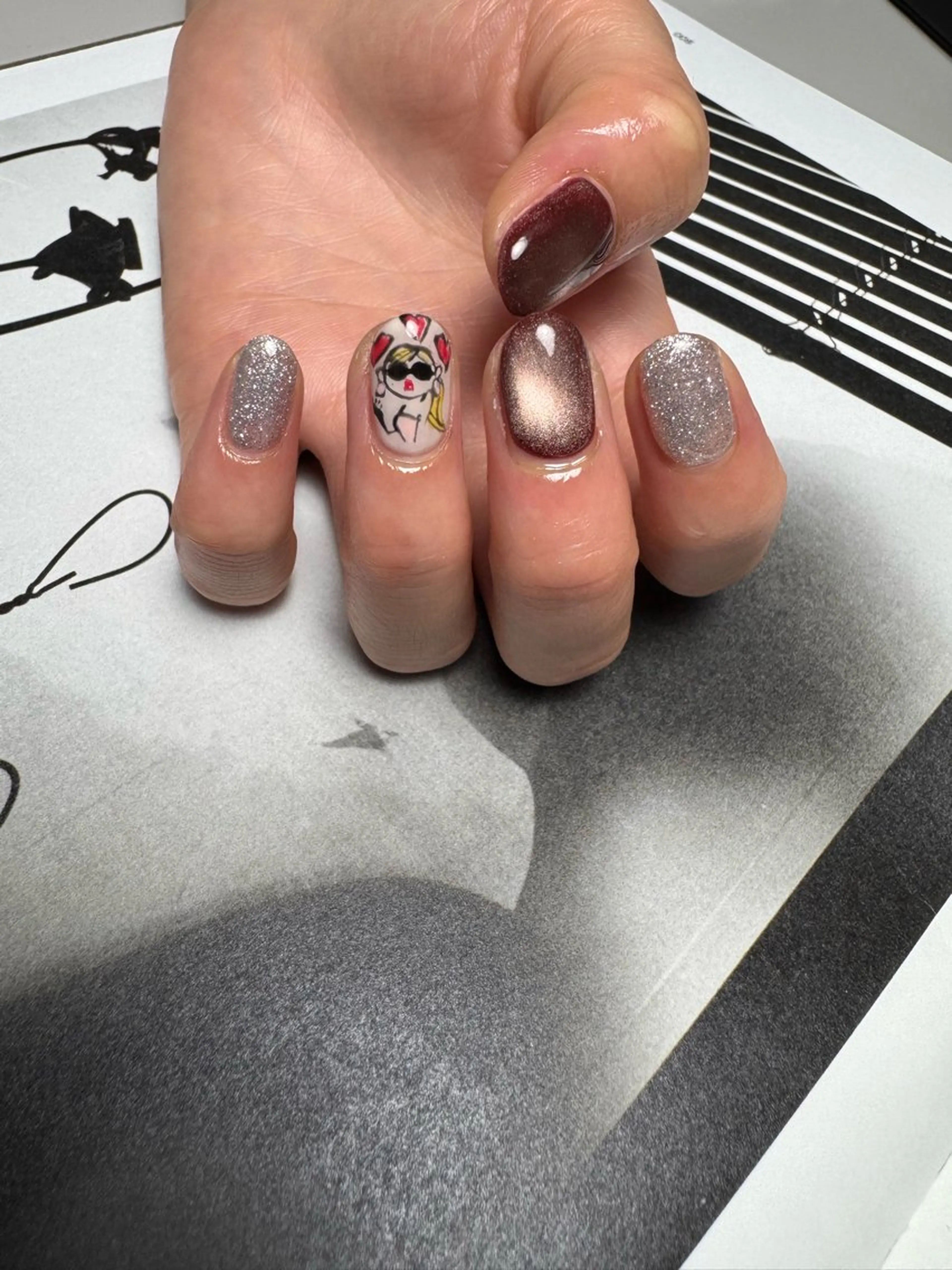 ネイル ハンドネイル 白日-hakubi nail-のネイルデザイン