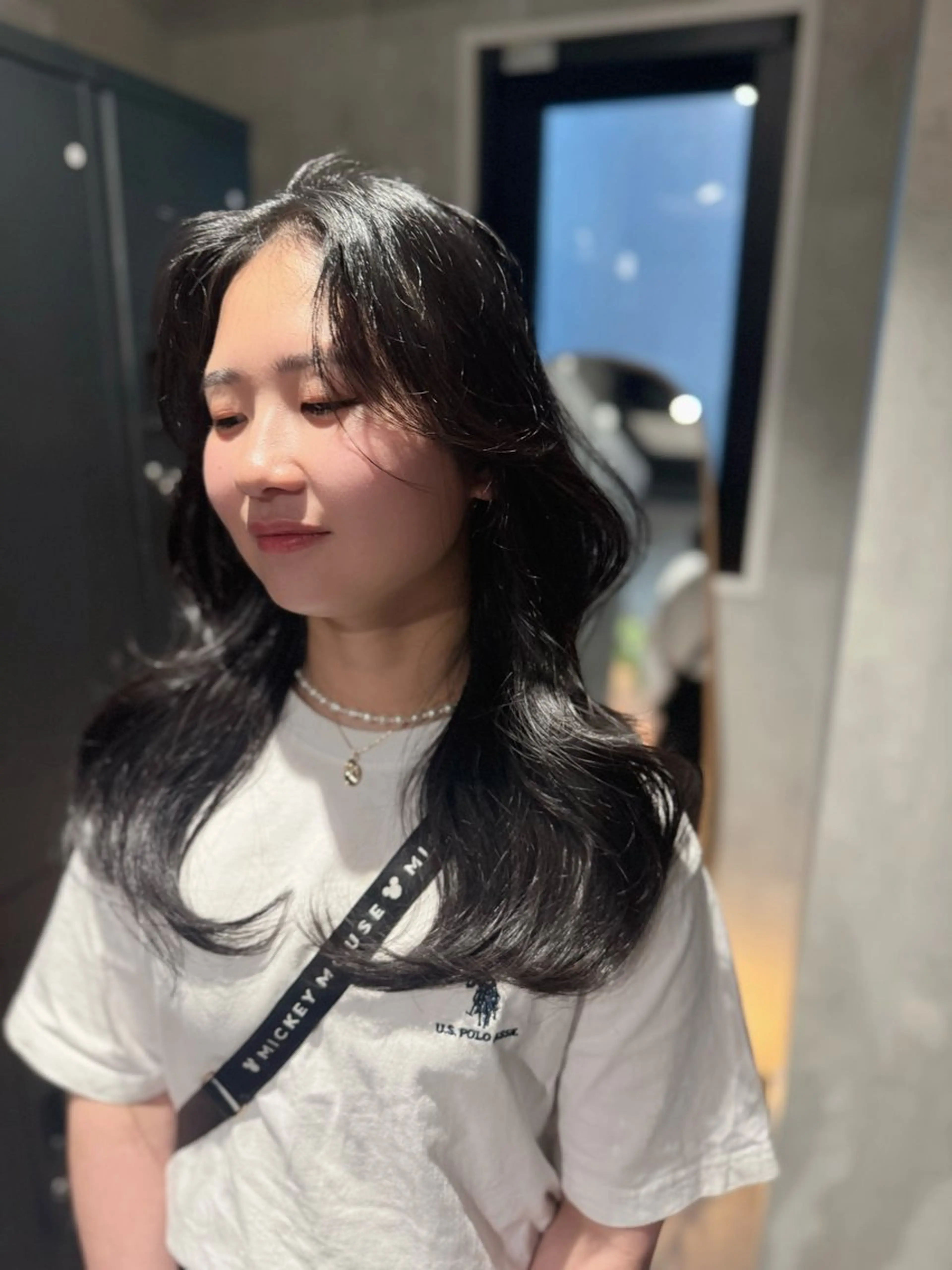 ロング 艶髪レイヤー AZUSAのヘアスタイル