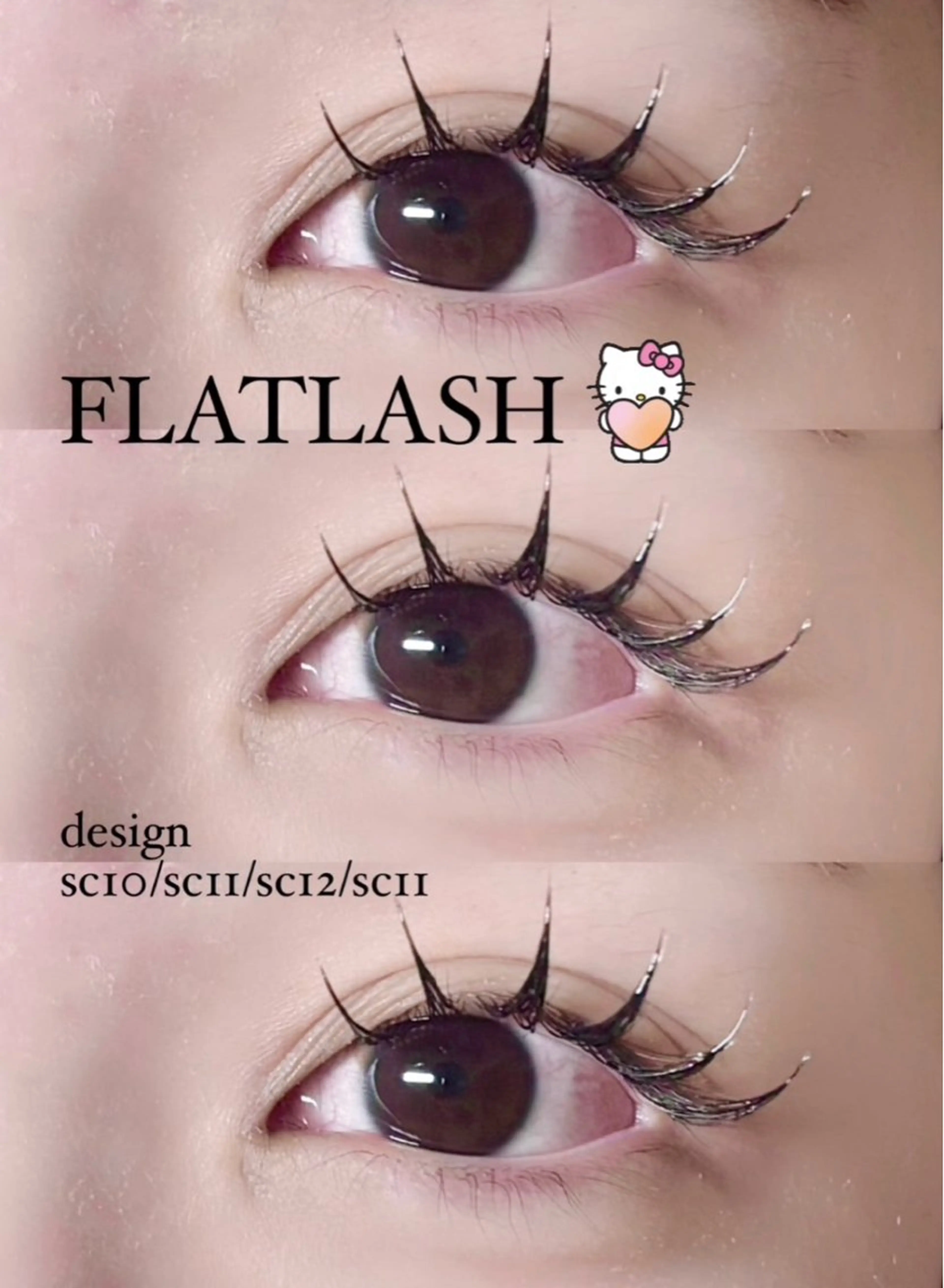 マツエク・マツパ 🎀Ayane🎀 束感まつげのマツエク・マツパデザイン