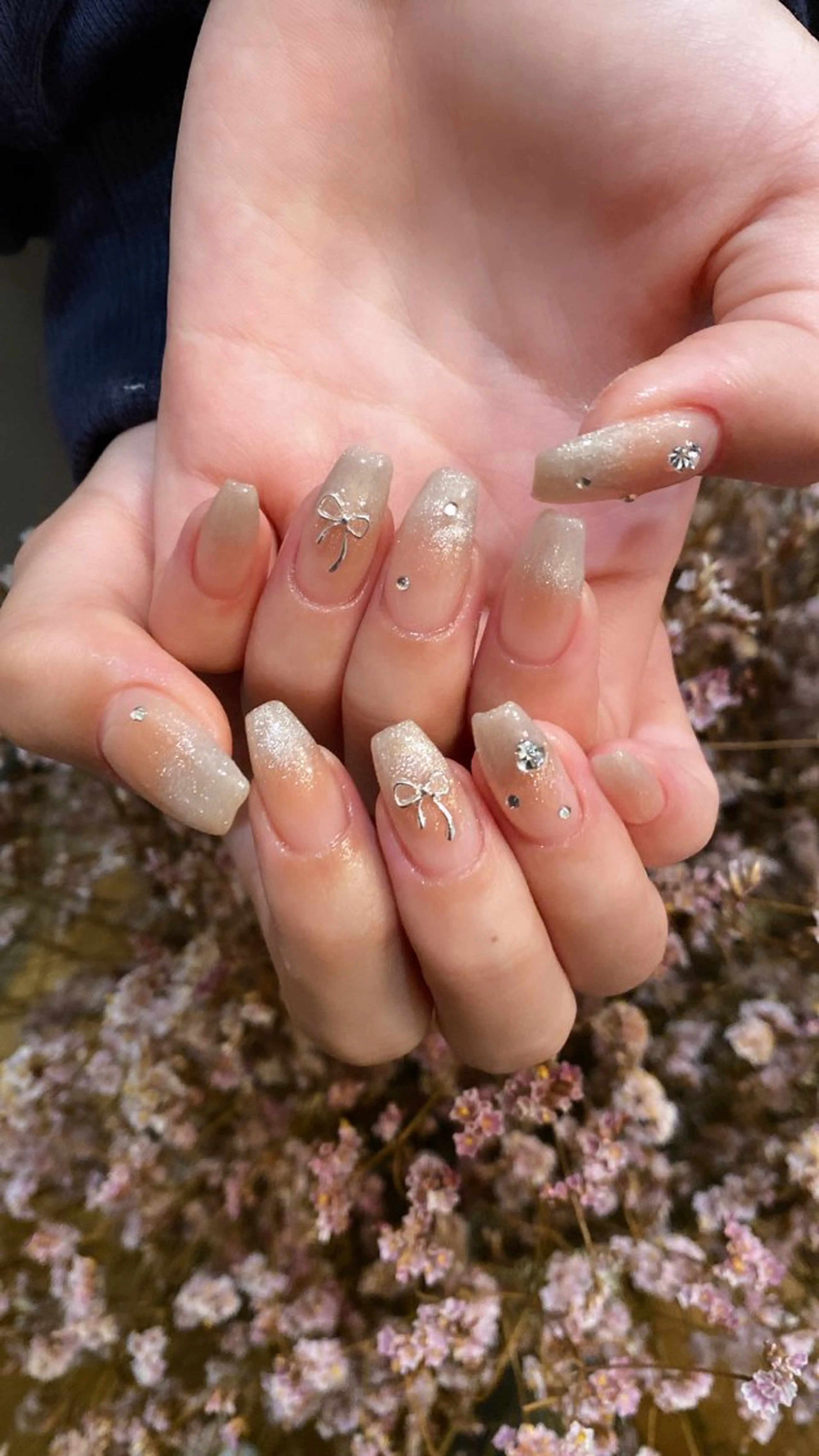 ネイル crystal ⭐︎ colorのネイルデザイン