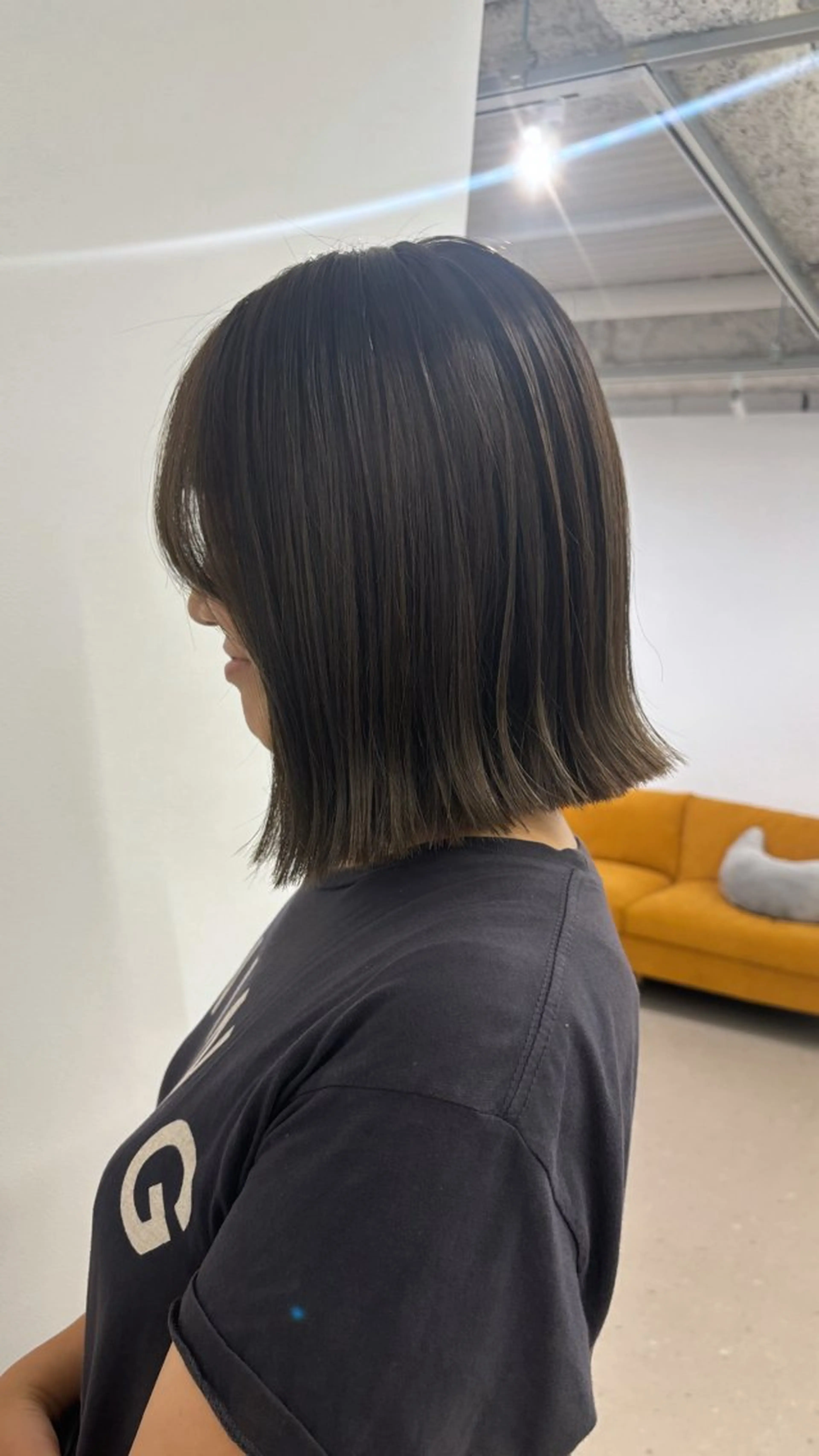 ミディアム カラー カット ヘアカラー トリートメント 似合わせ美髪ヘア✨ 天王寺．阿倍野🌈のヘアスタイル