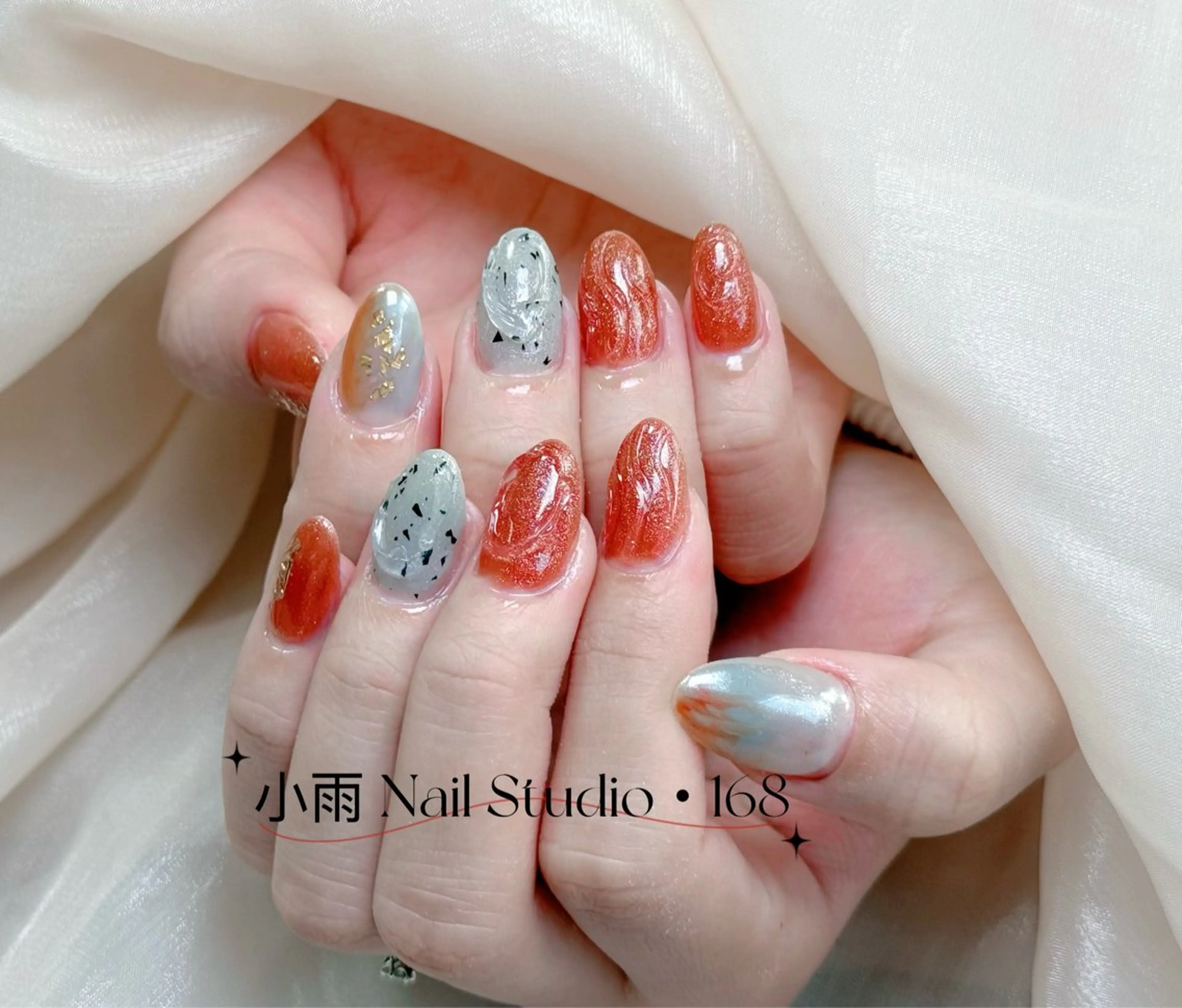ネイル 小雨 Nail Studio・168のネイルデザイン