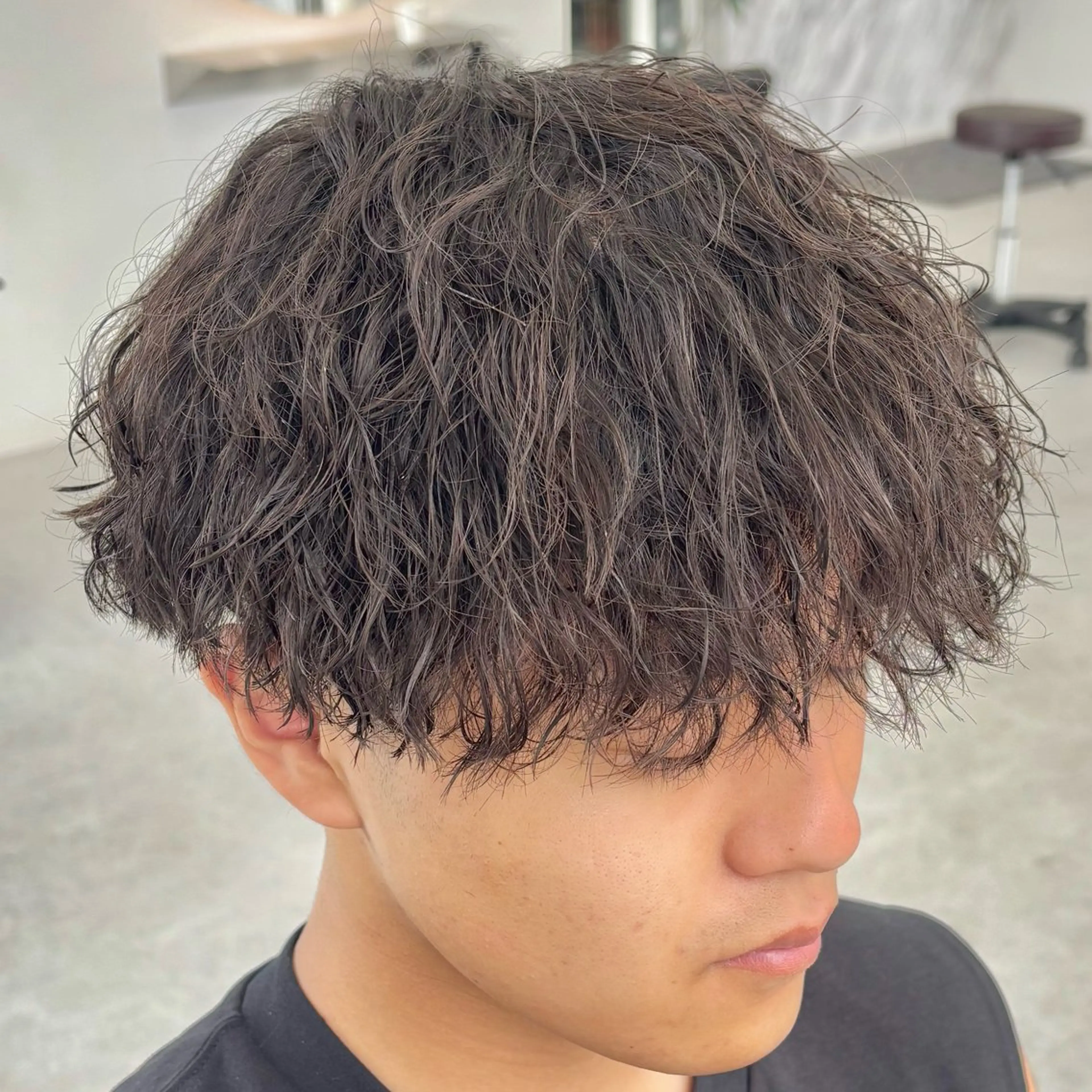 パーマ メンズ メンズパーマ ツイストスパイラルパーマ スパイラルパーマ カット パーマ SOYON船橋店 西澤元気のヘアスタイル