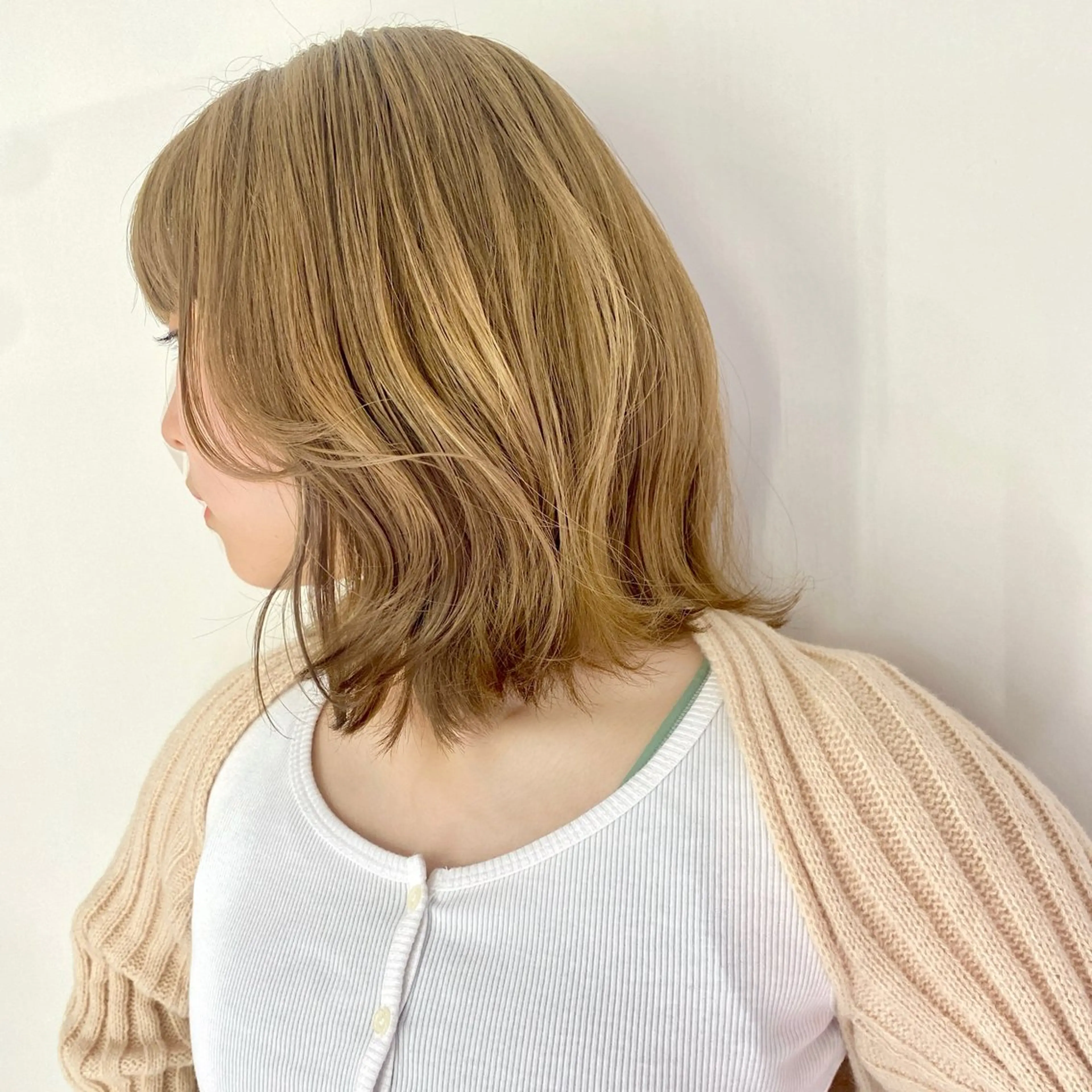 ミディアム カット ヘアカラー 森 隆秀/韓国ヘアのヘアスタイル