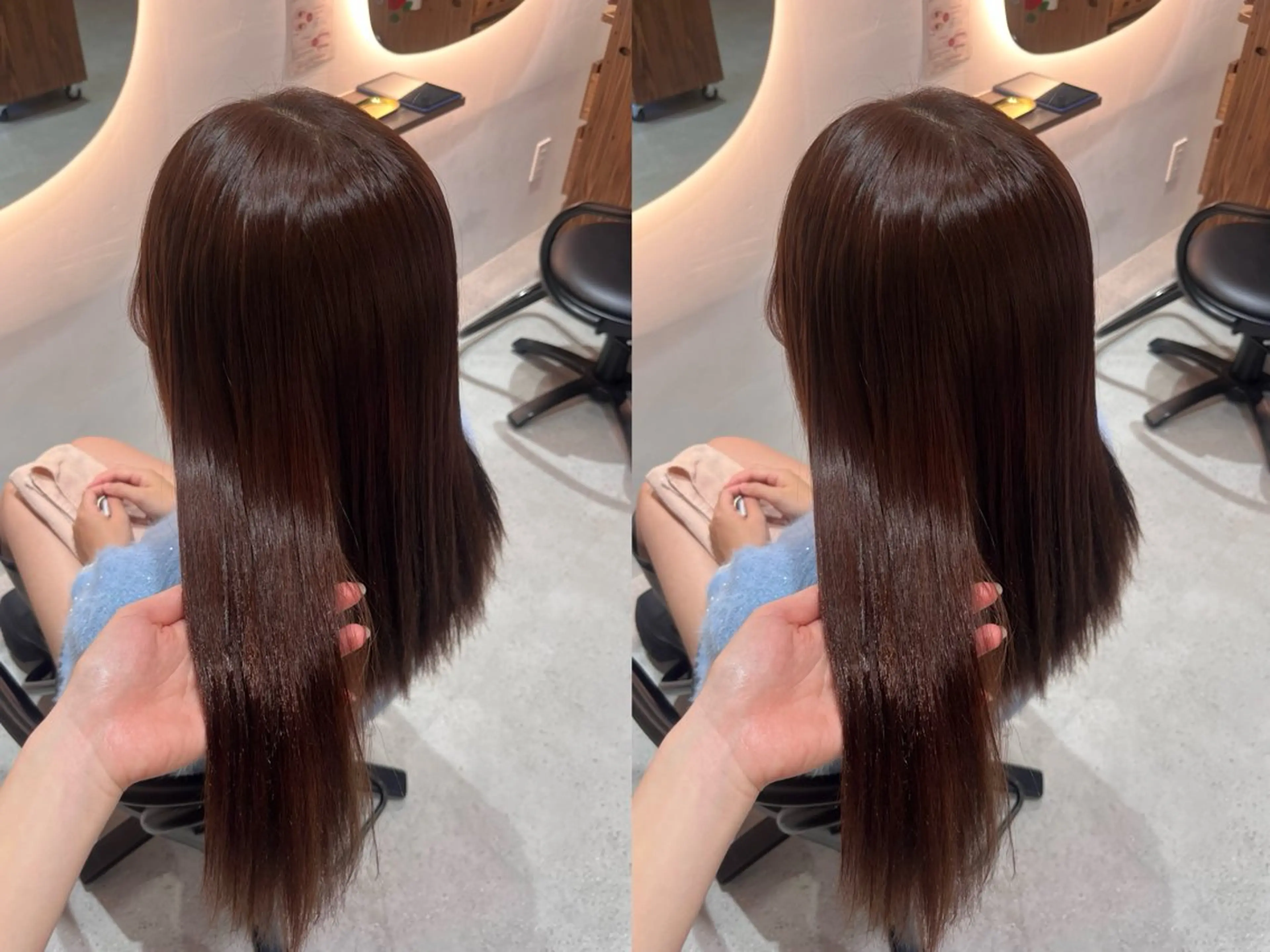 カラー 池谷 茉耶のヘアスタイル