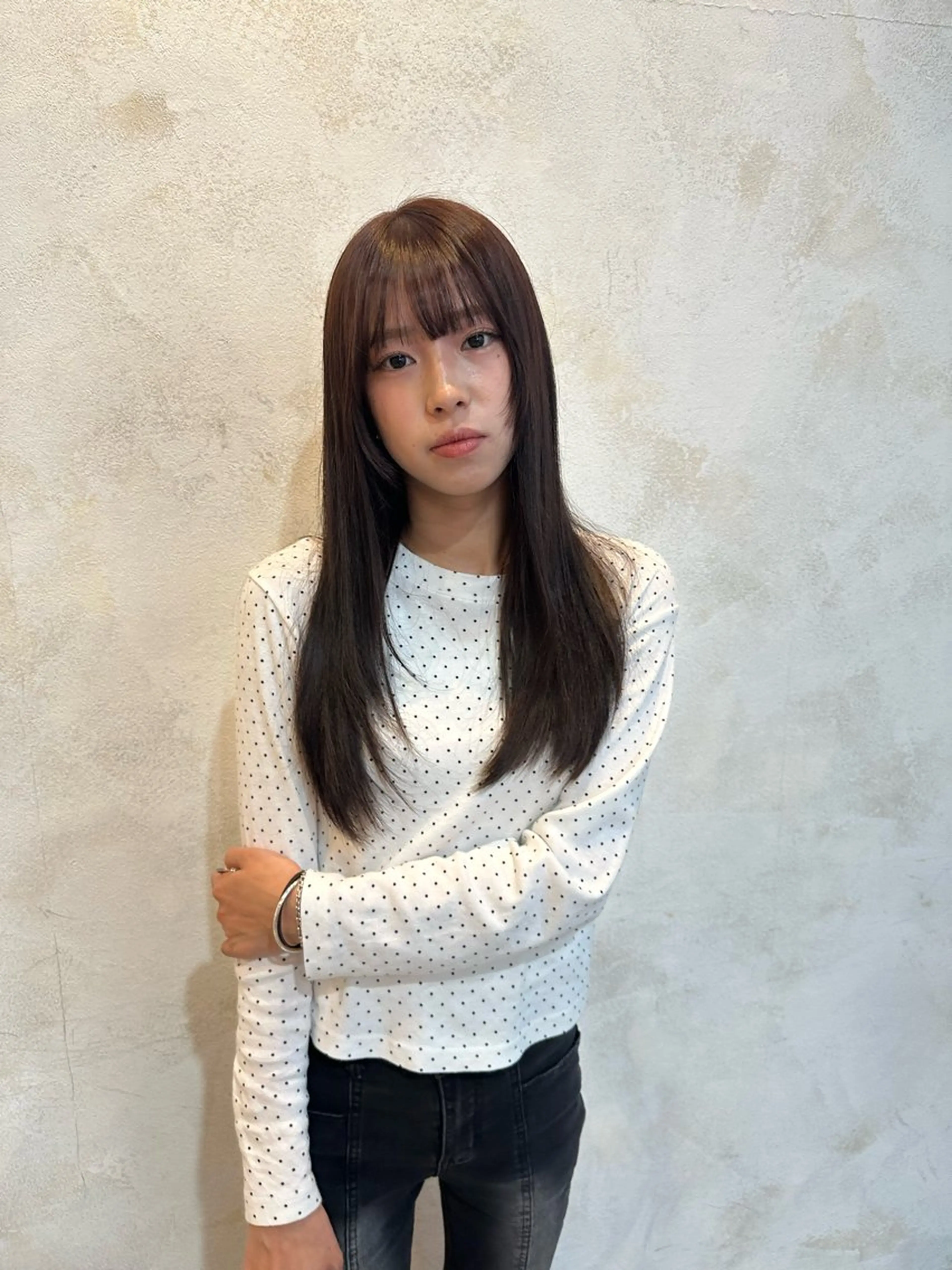 ロング カラー ブラウンカラー ショコラブラウン ヘアカラー 髪質改善/ 縮毛矯正✨ケント🌳のヘアスタイル