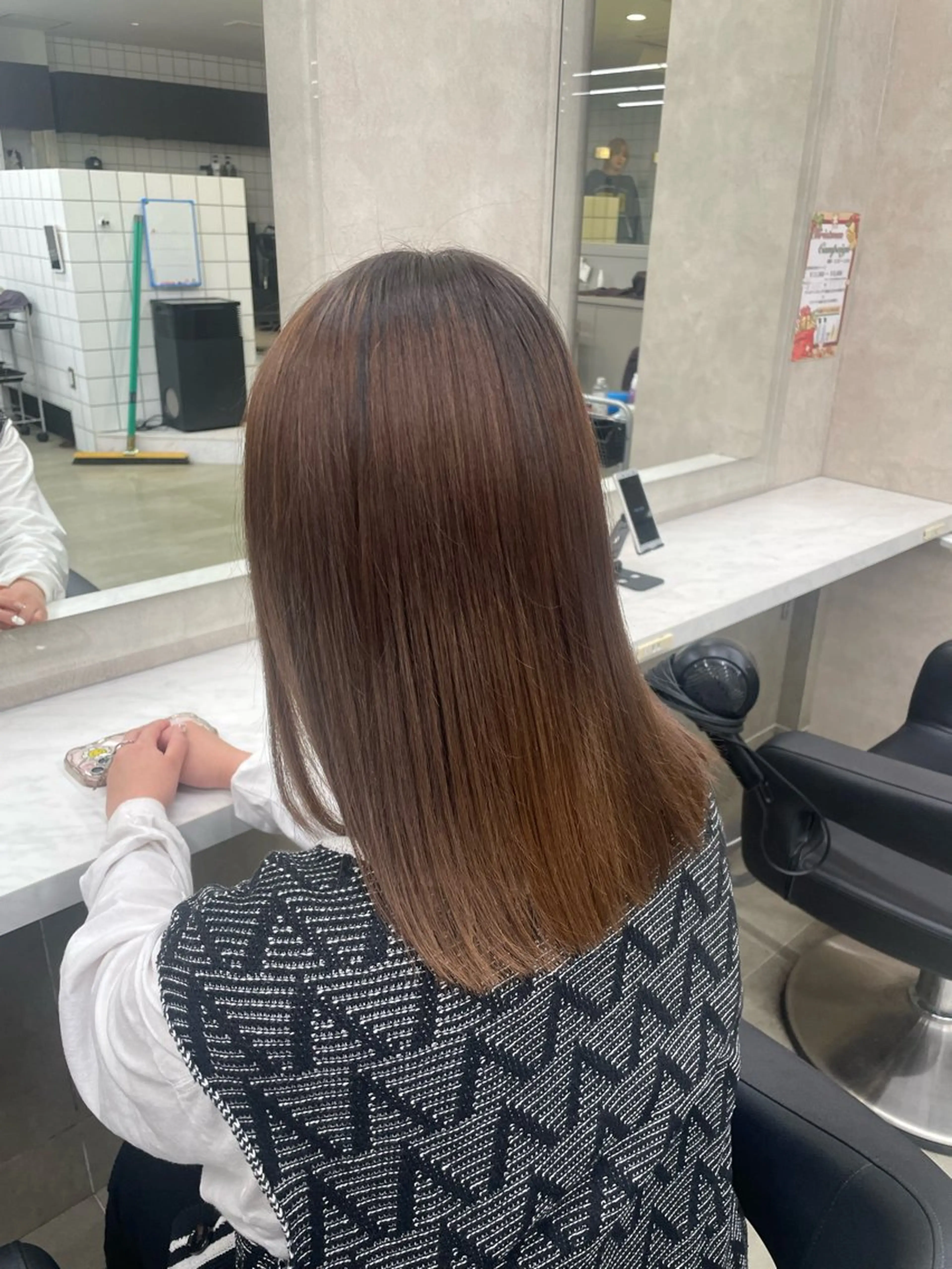 ミディアム カラー 🎀暖色/ラベンダー /paru🤍のヘアスタイル