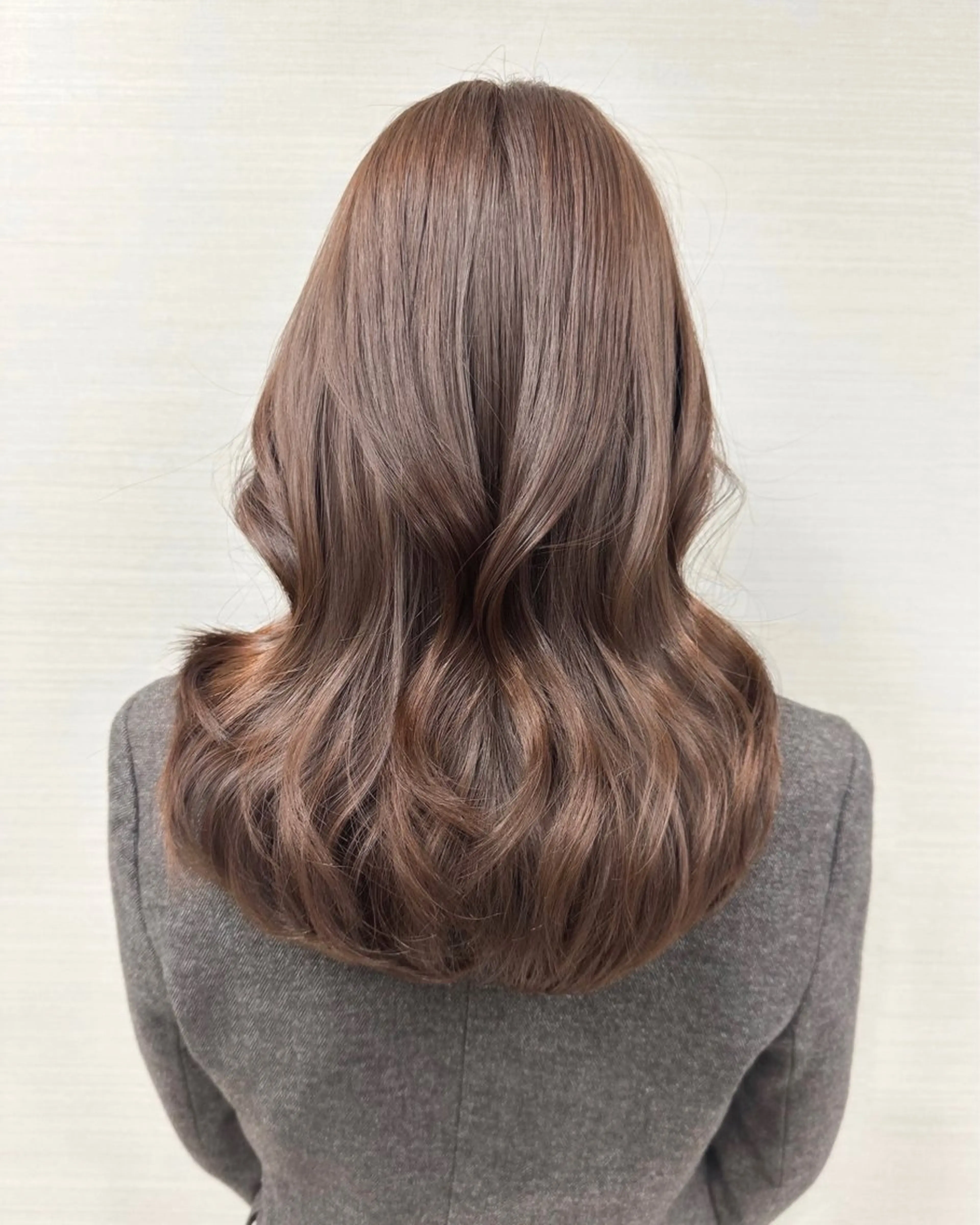 ミディアム カラー 韓国ヘア 店長NEGIのヘアスタイル