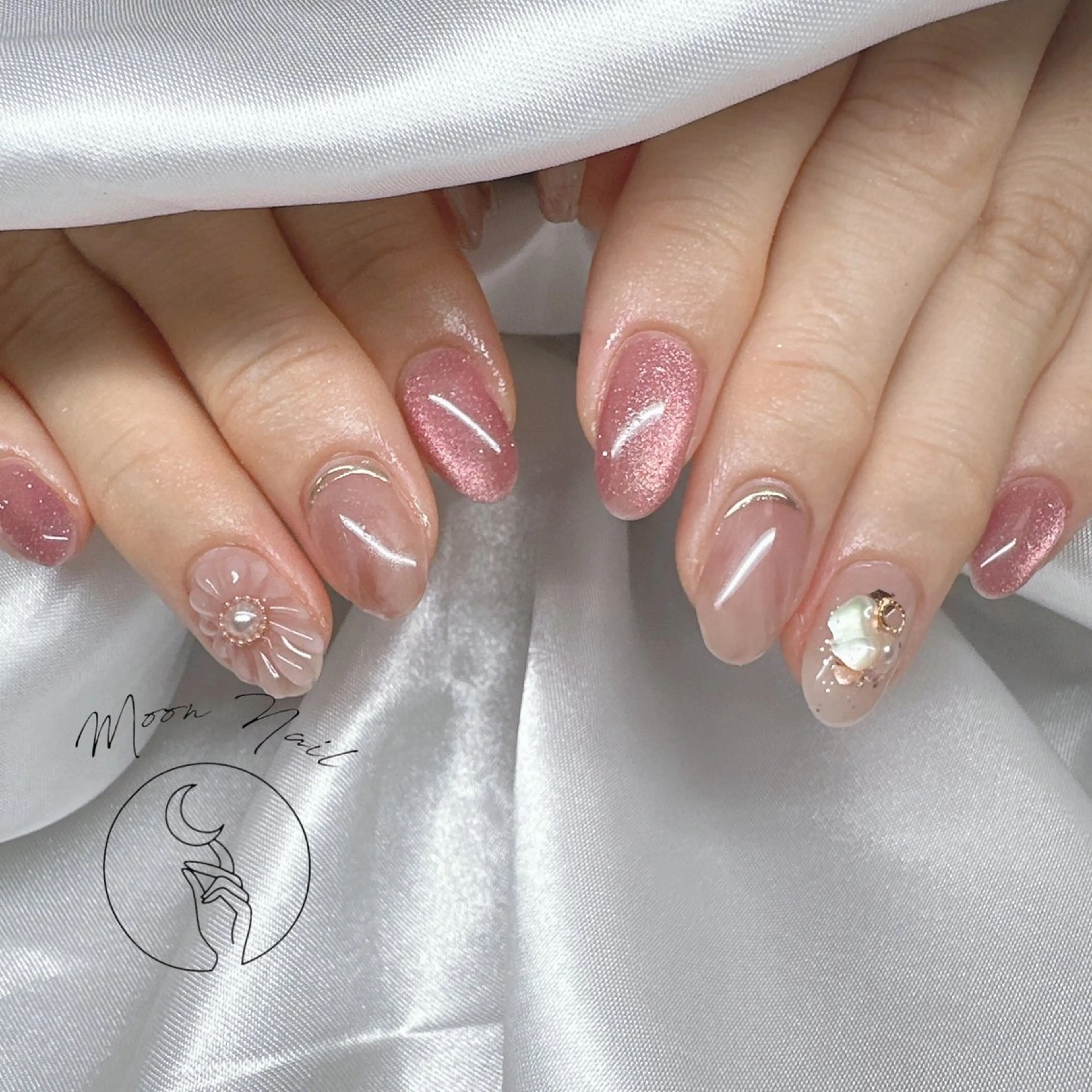 ネイル ハンドネイル Moon  Nail /栄　大須のネイルデザイン