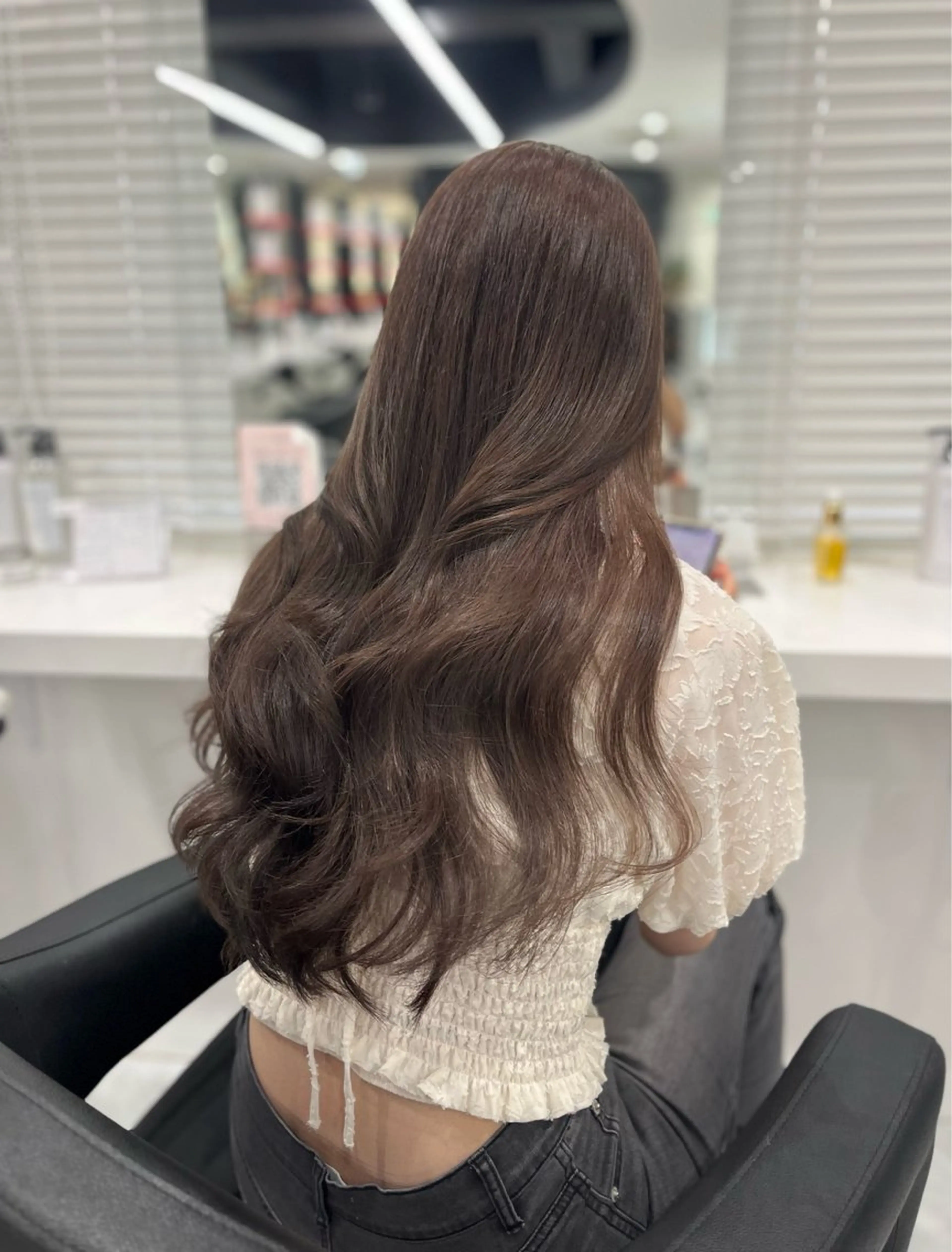 ロング カラー ヘアカラー ブリーチなしトレンド SHUSAKUのヘアスタイル