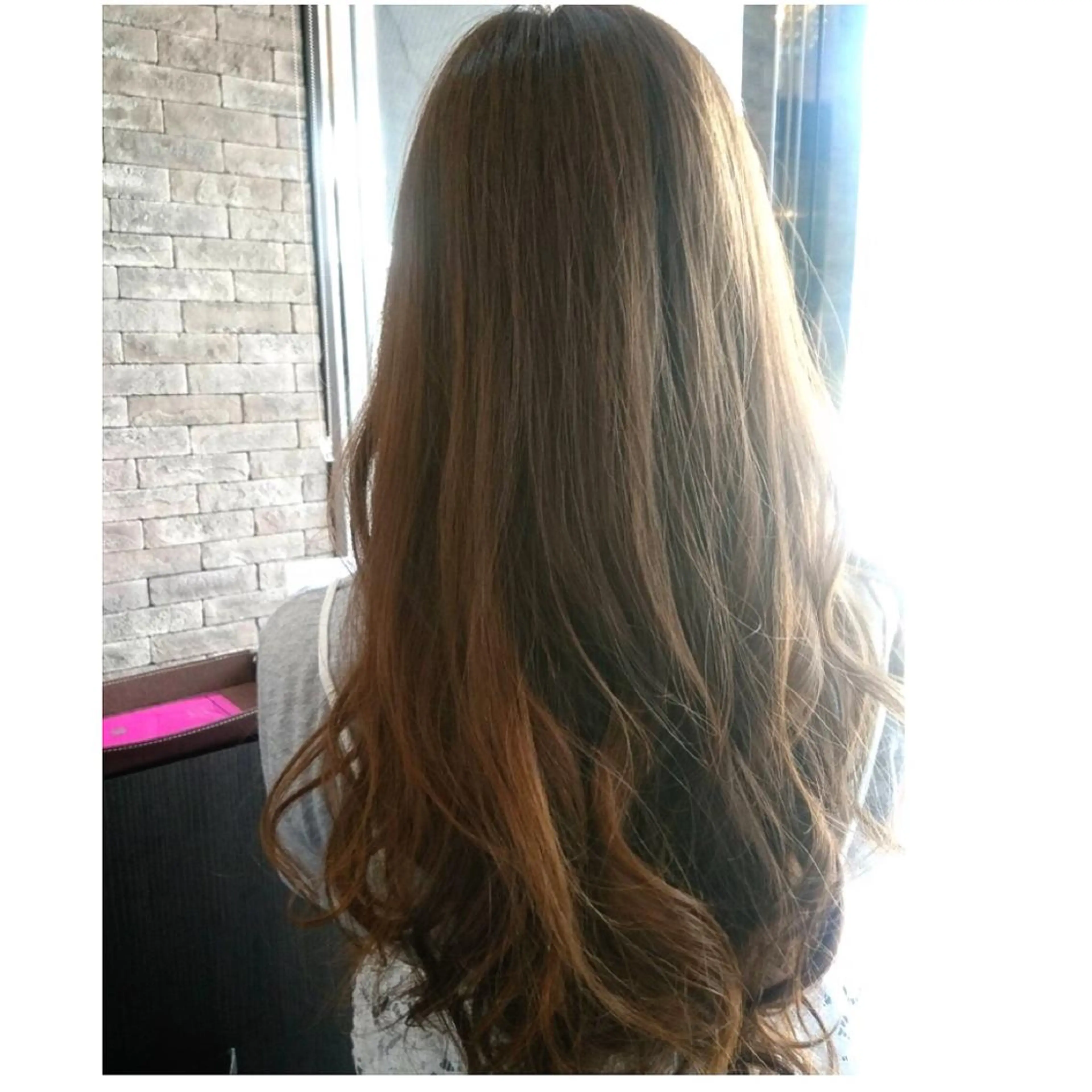 ロング カラー パーマ HairDesign Azurのヘアスタイル