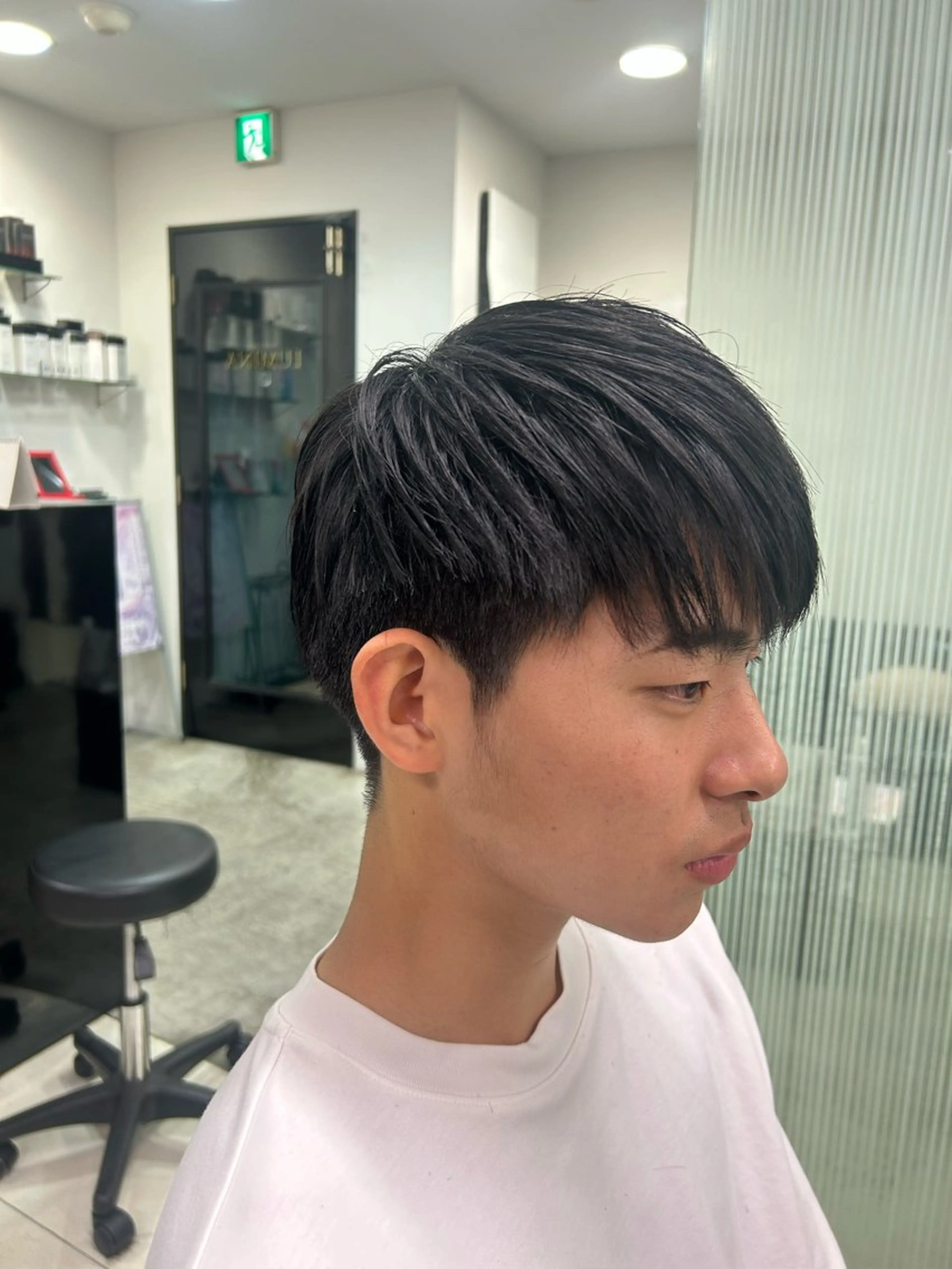 メンズ stella キホのヘアスタイル