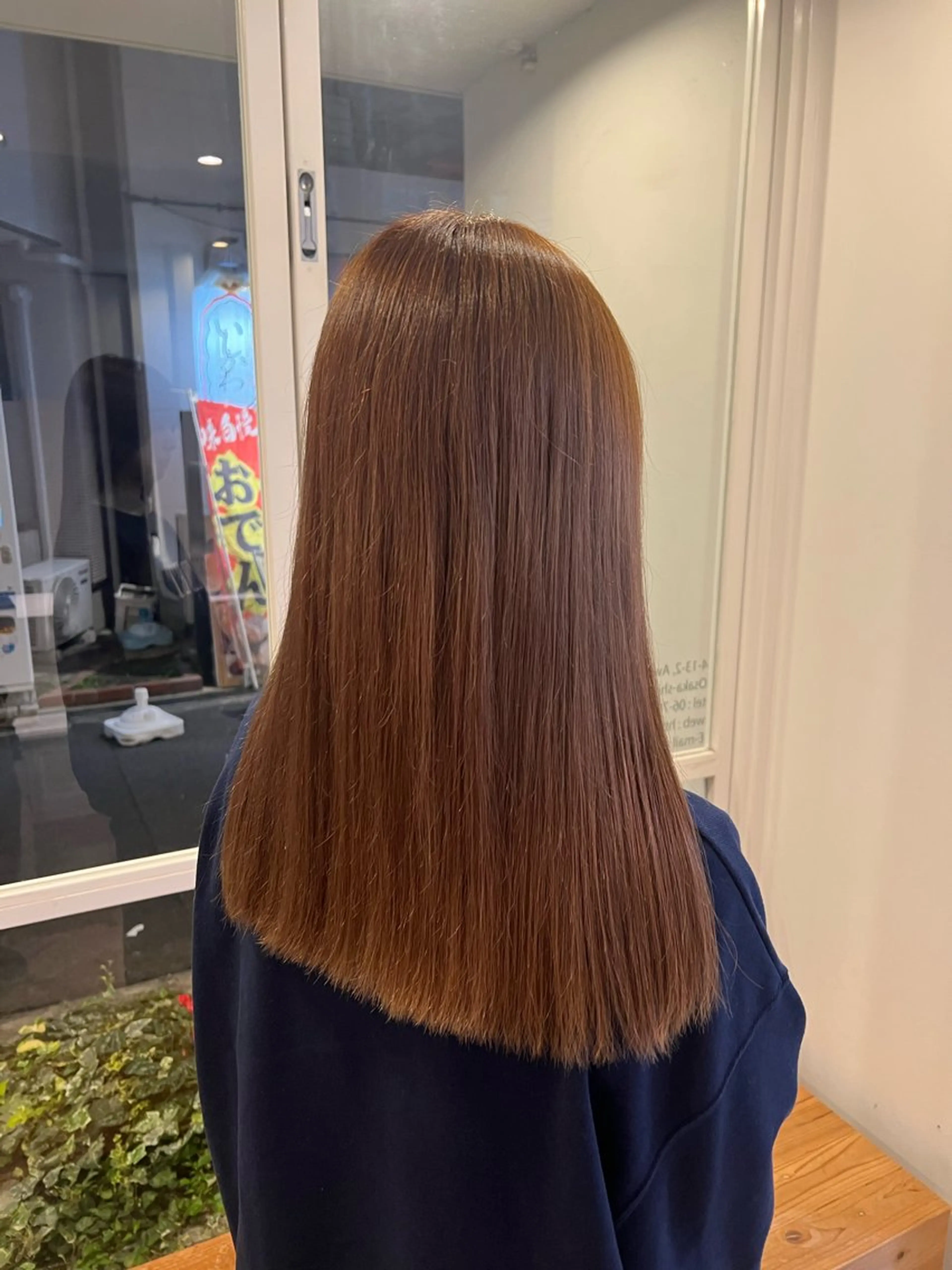 カラー ブリーチ 『YARD.』 森崎 優菜のヘアスタイル