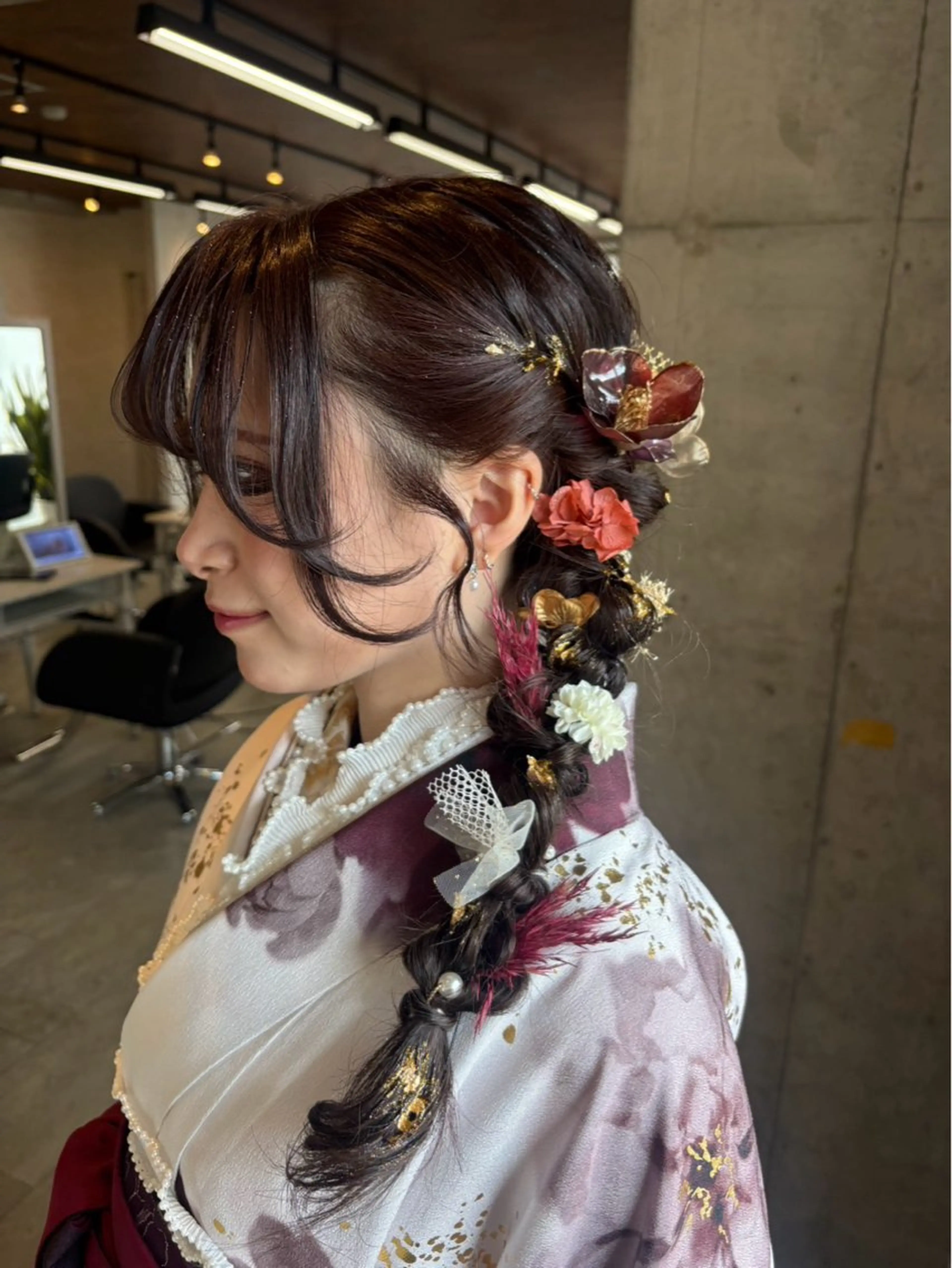ロング ヘアアレンジ 美髪× ヘアセット✨Araiのヘアスタイル