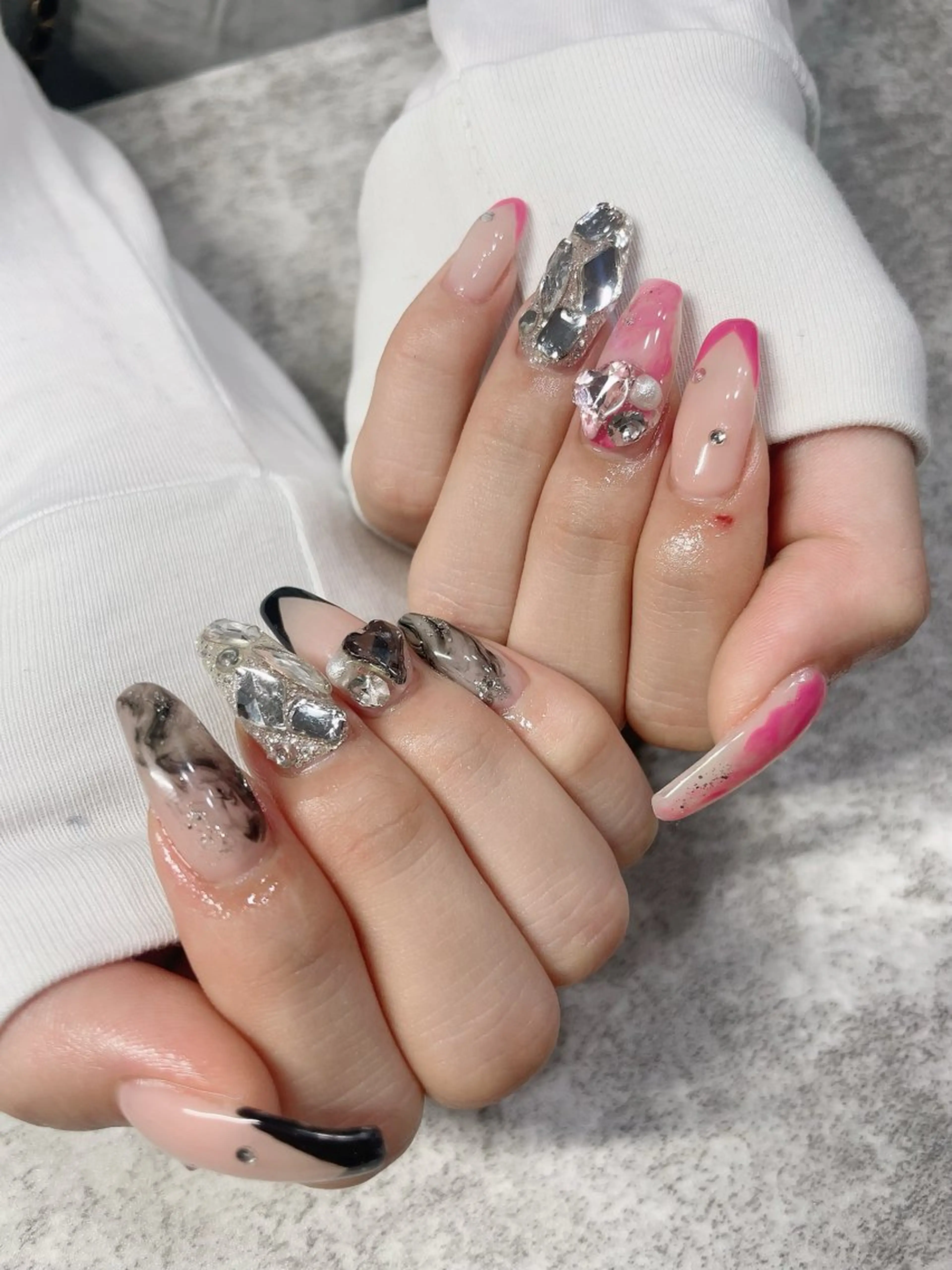 ネイル ピンク ハンドネイル ★Rinail... .のネイルデザイン