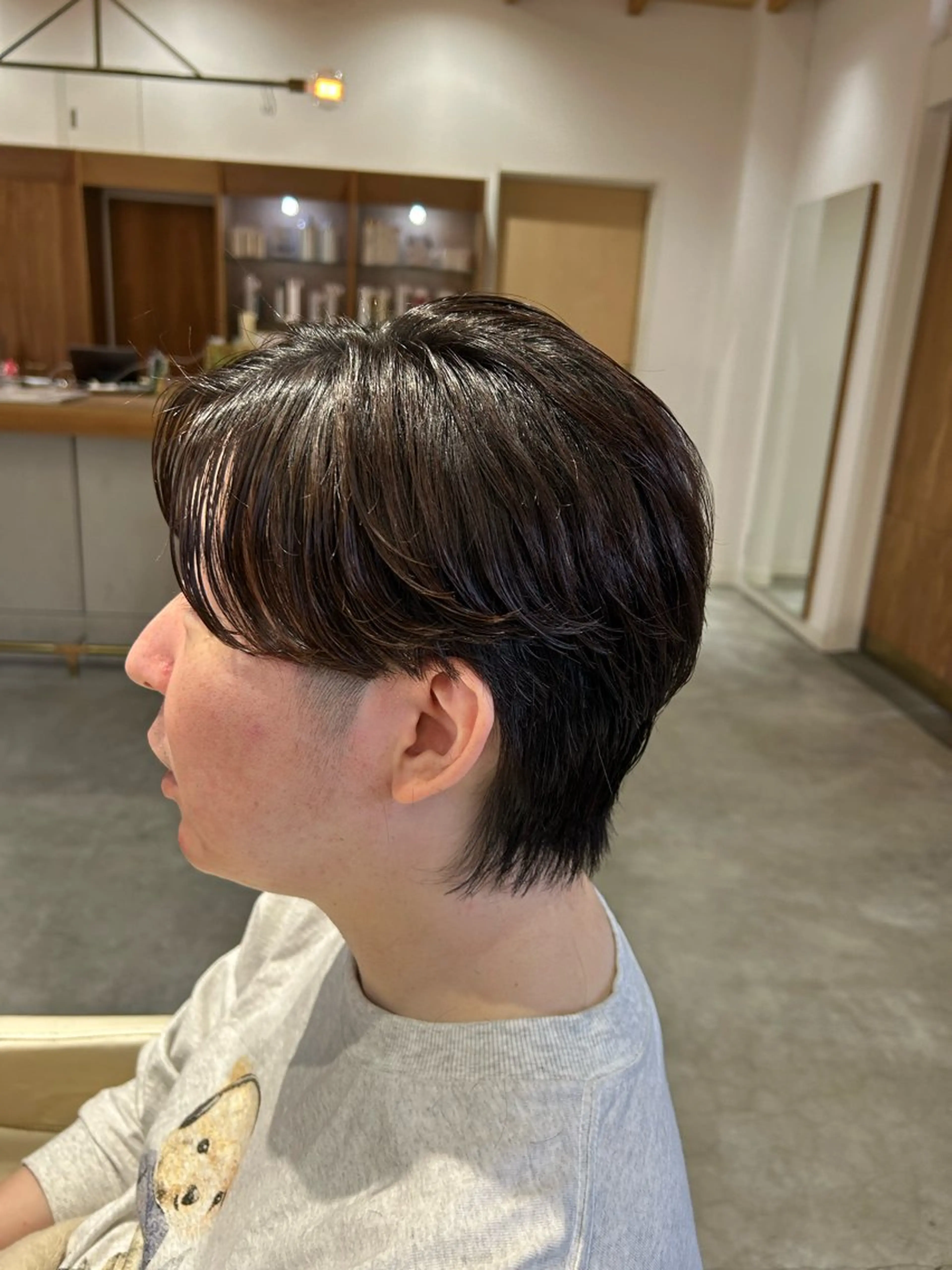 ショート パーマ メンズ メンズ韓国風 韓国マッシュ マッシュ メンズパーマ スパイキーショート カット パーマ 佐藤 悠生 メンズパーマ.カットのヘアスタイル