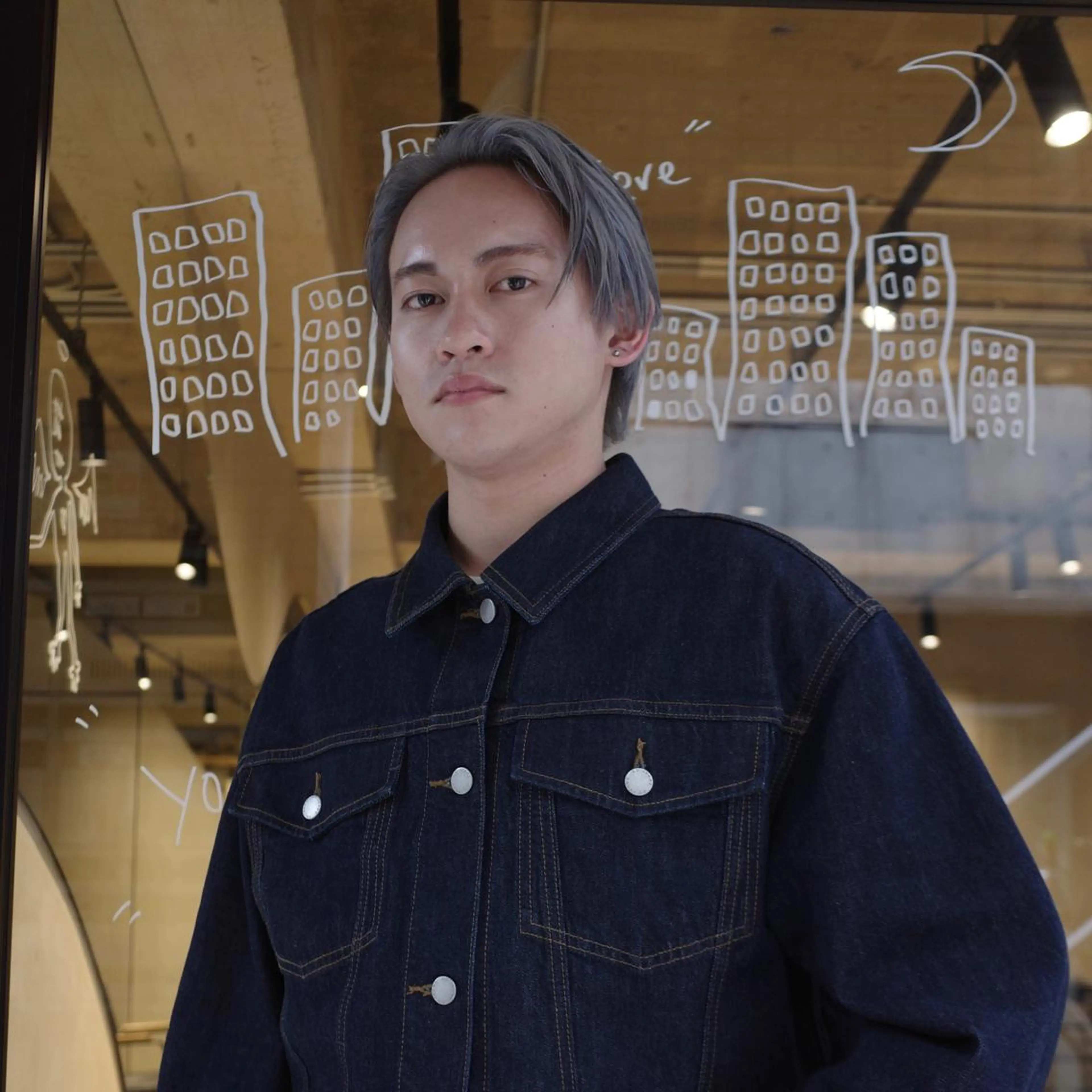 ショート カラー メンズ ショートボブ ショートレイヤー メンズブリーチ フェードカット メンズハイライト カット ヘアカラー 🌈圧倒的デザイン パーマ　関和希のヘアスタイル