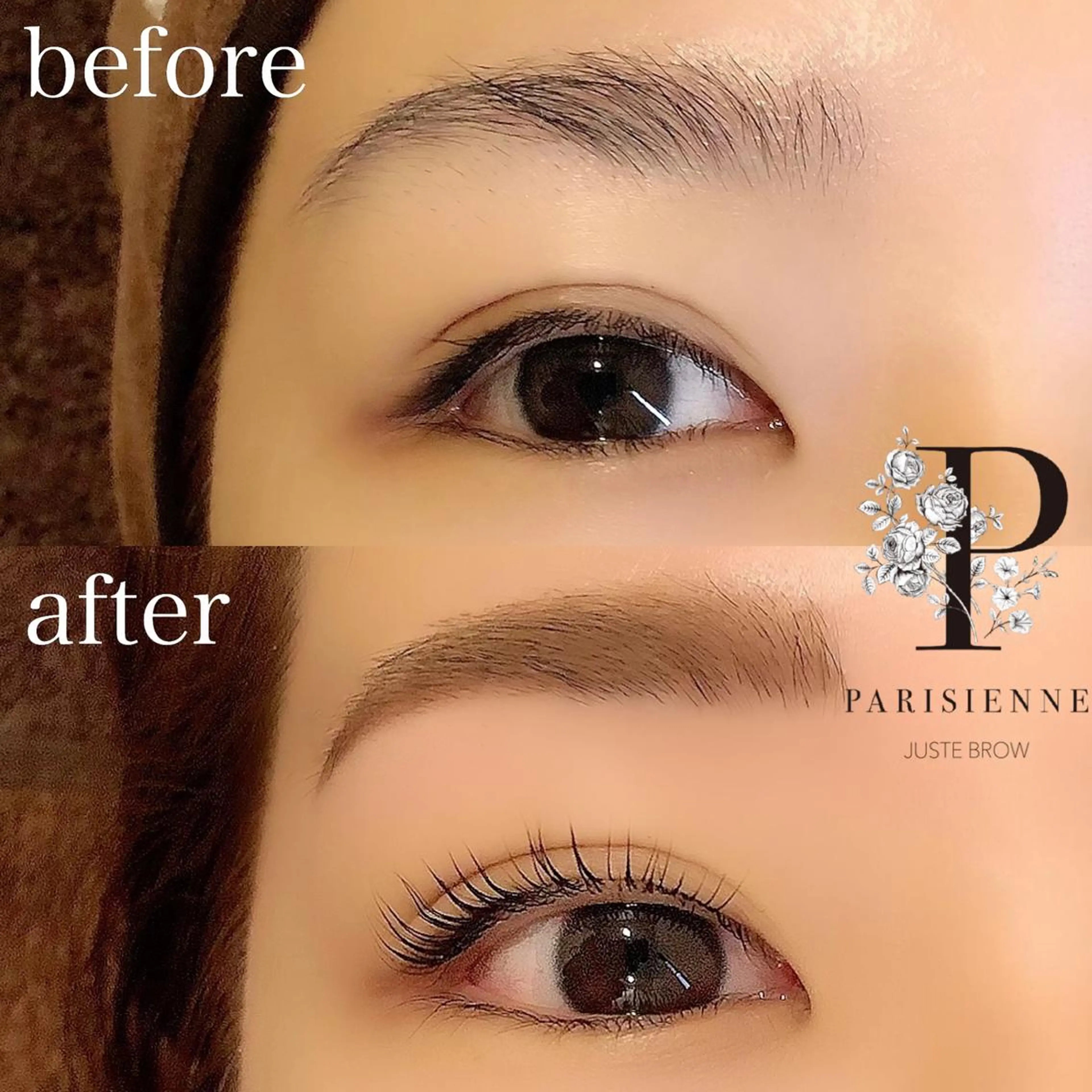 マツエク・マツパ パリジェンヌラッシュリフト 荒木 香のマツエク・マツパデザイン