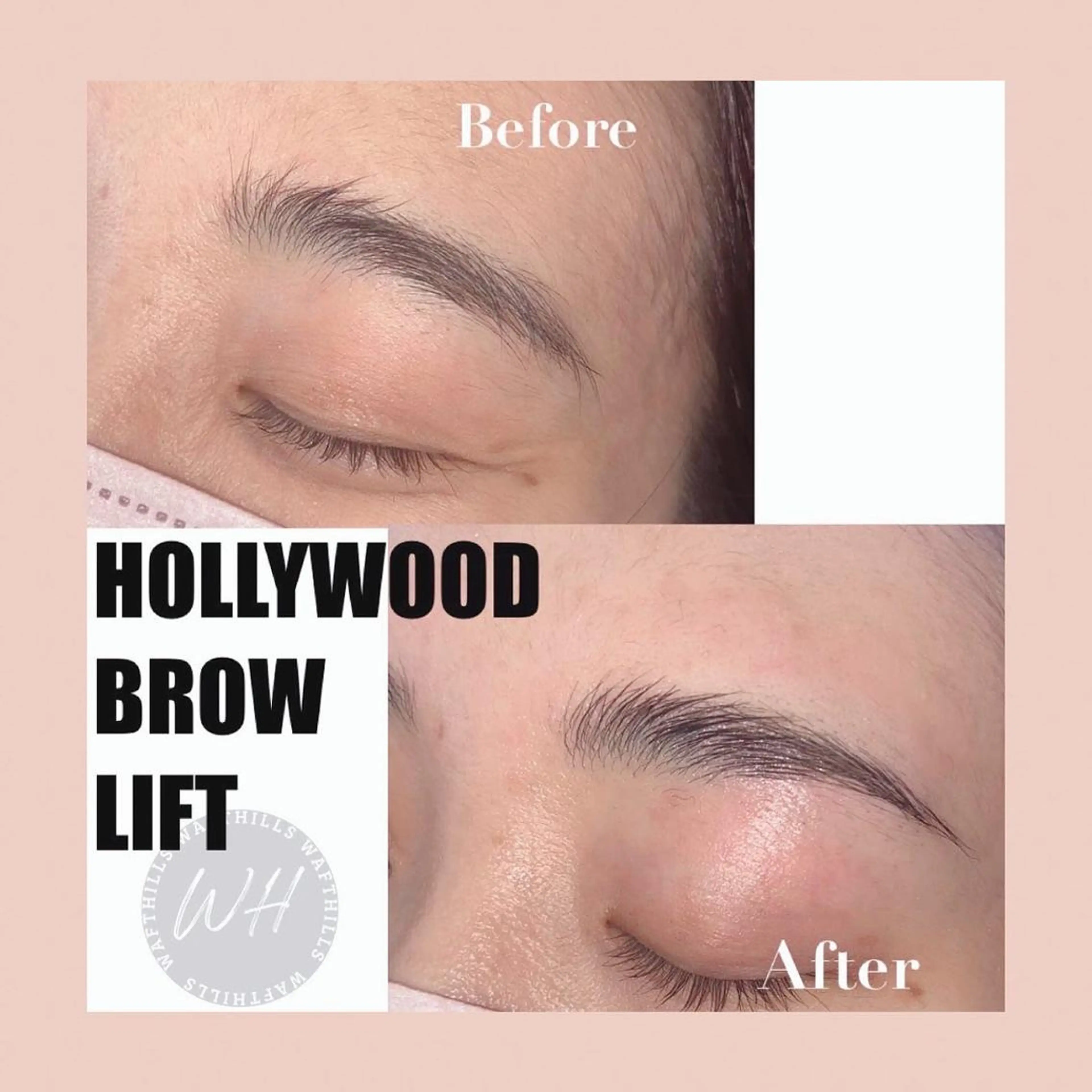 【ハリウッドブロウリフト＋wax＋BTXセラム】の写真