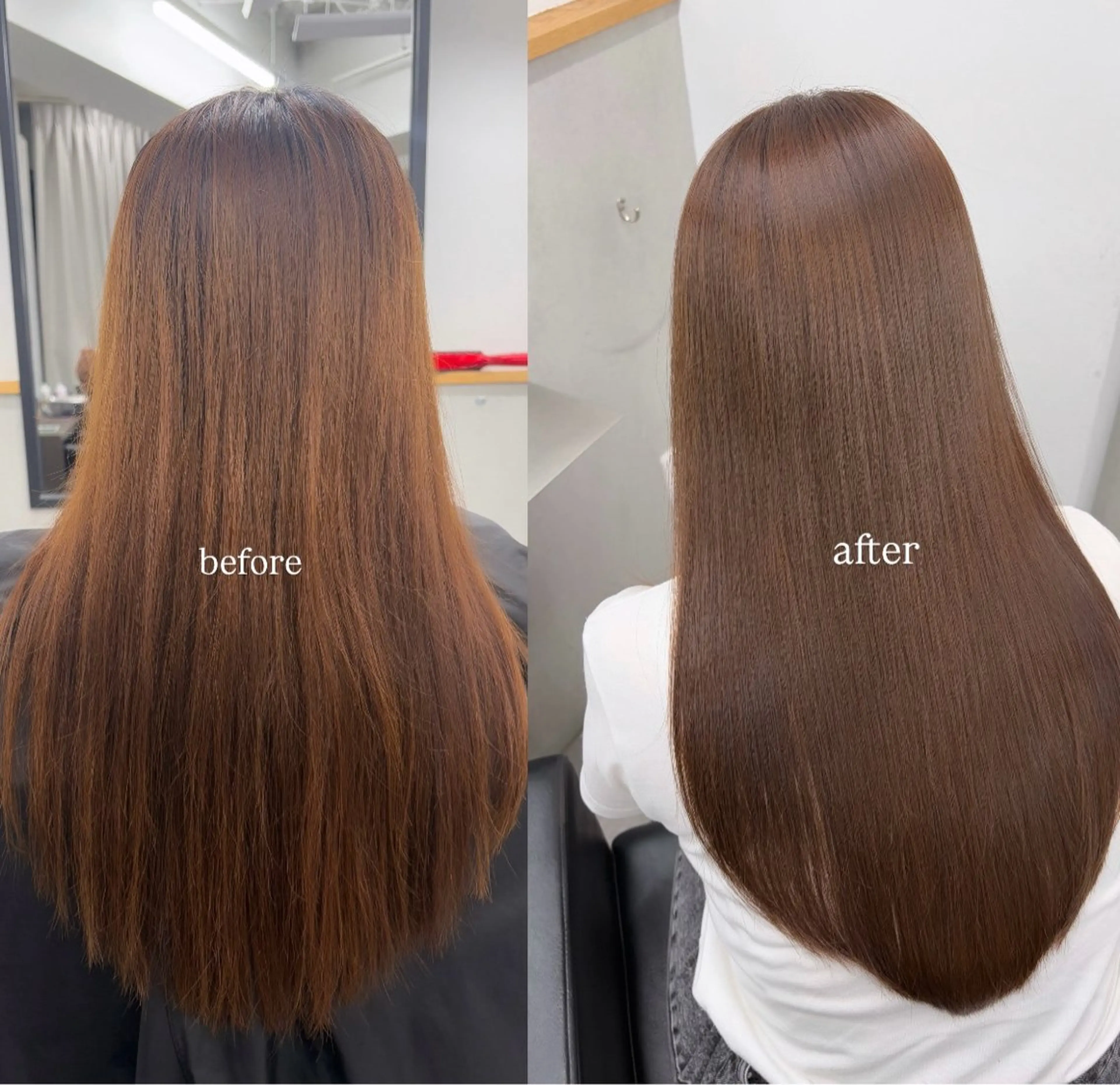 ロング カット ヘアカラー 縮毛矯正 トリートメント 新宿/ボブ/レイヤー 縮毛矯正/SACHIのヘアスタイル