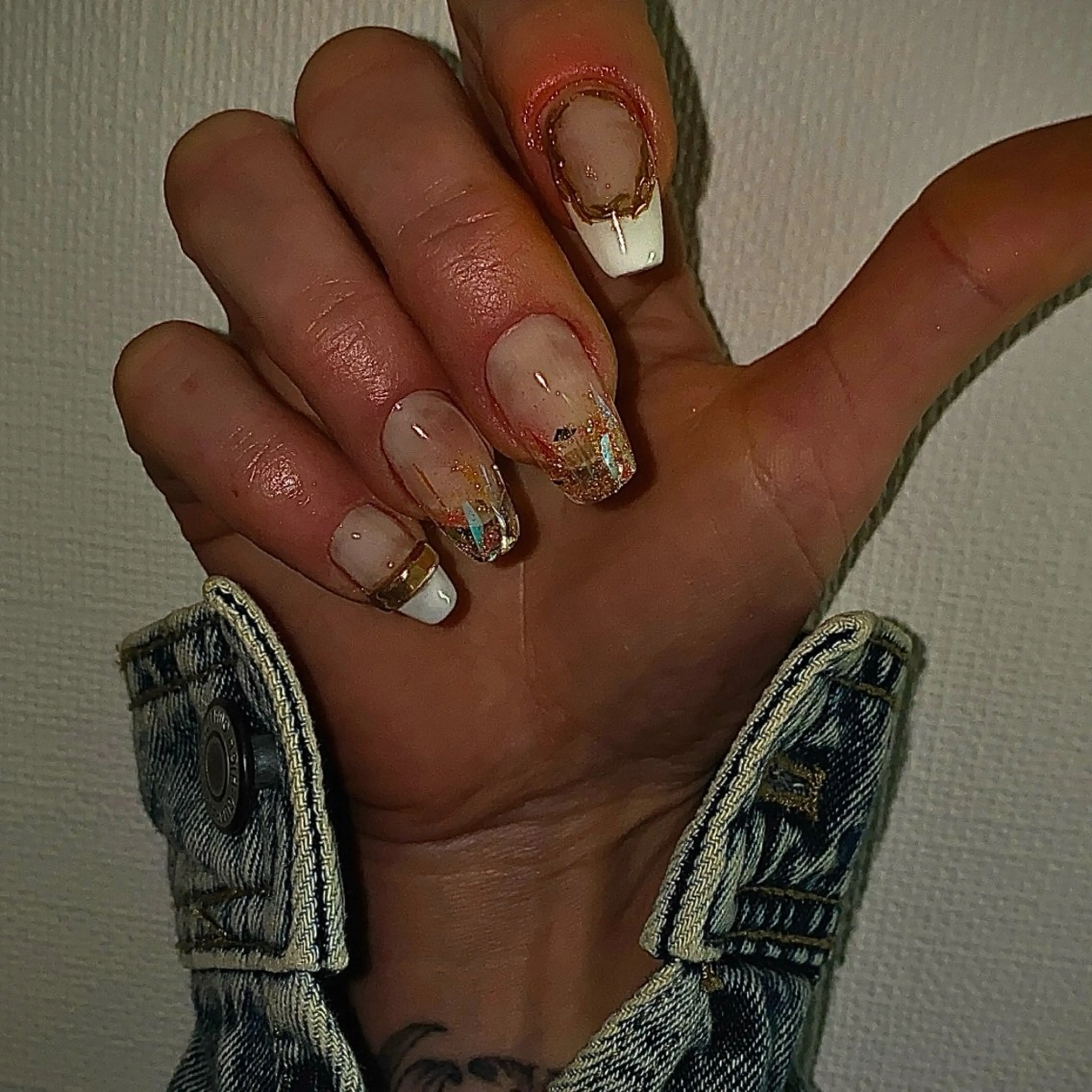 ネイル アートネイル ニュアンスネイル ✨AiNail💅 ✨高幡不動NEW ✨のネイルデザイン