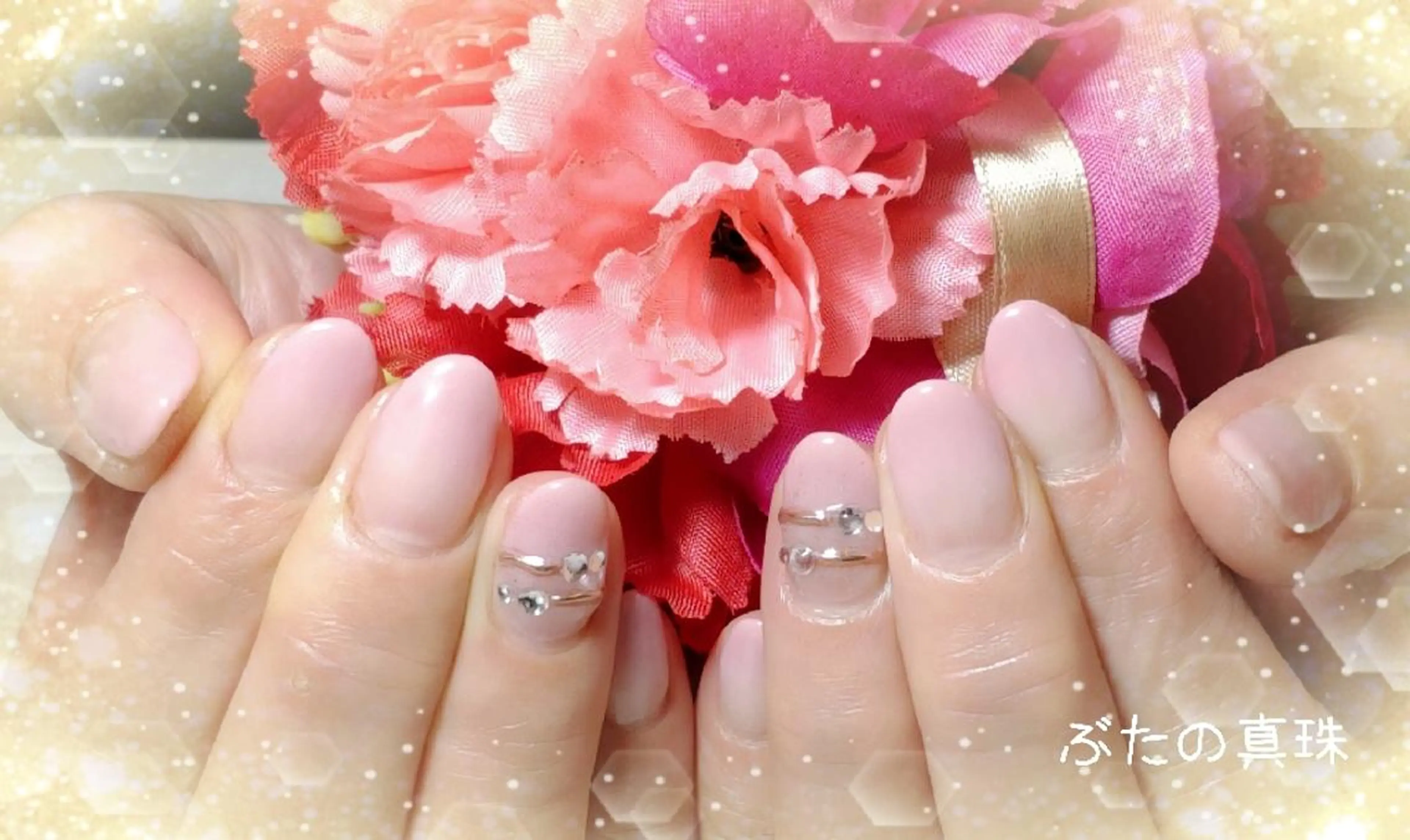 ネイル ハンドネイル 林 珠里のネイルデザイン