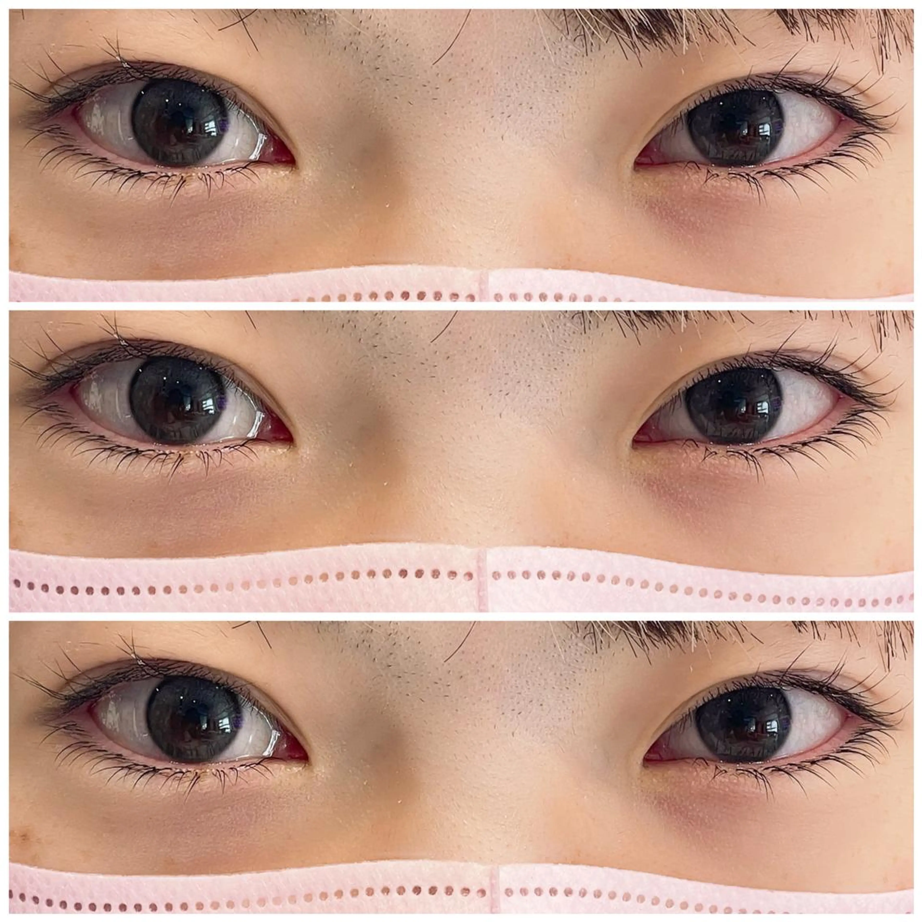マツエク・マツパ 下まつげエクステ HOLOGRAM EYELASHのマツエク・マツパデザイン