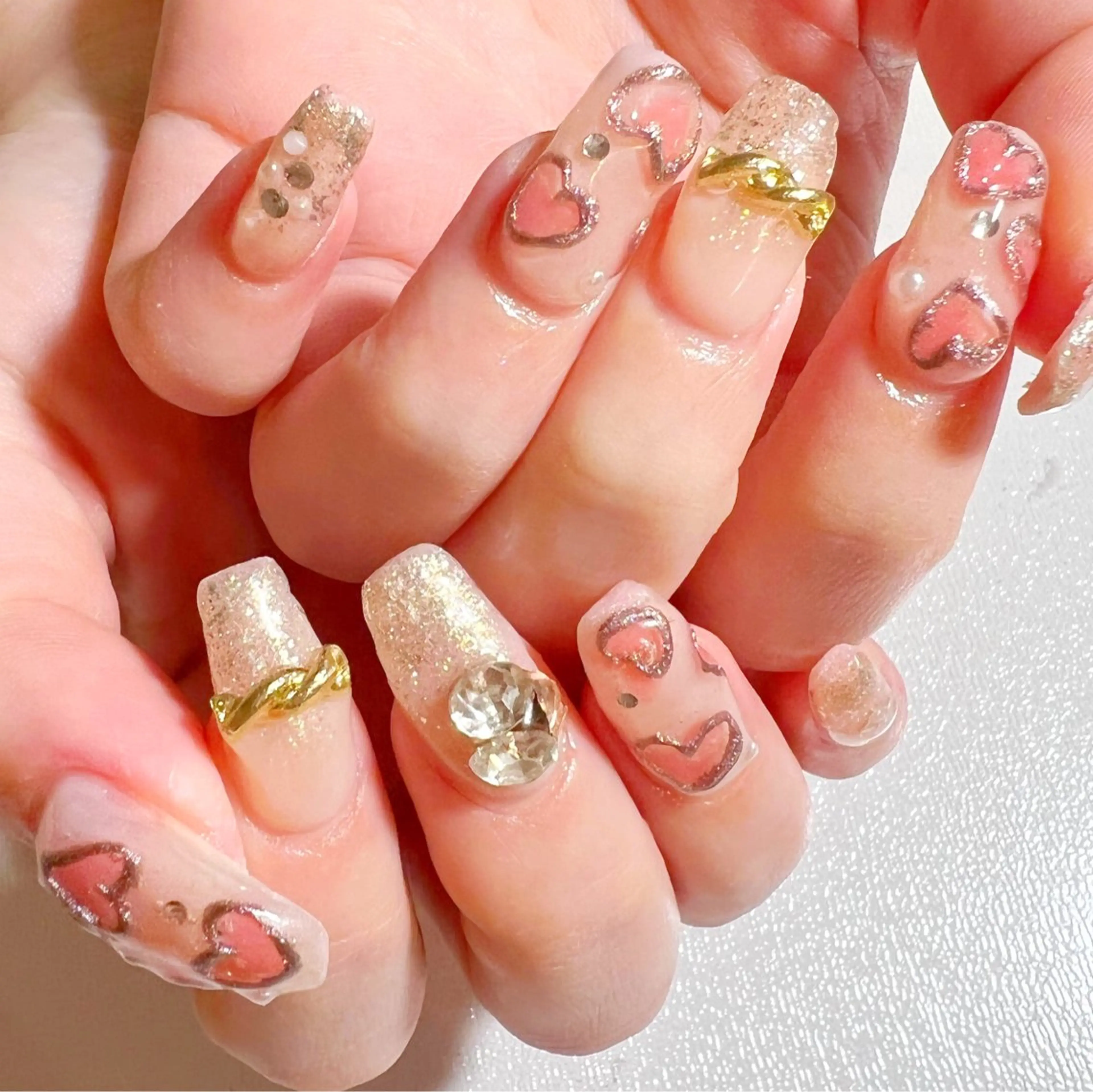 ネイル バレンタイン private salon mieのネイルデザイン