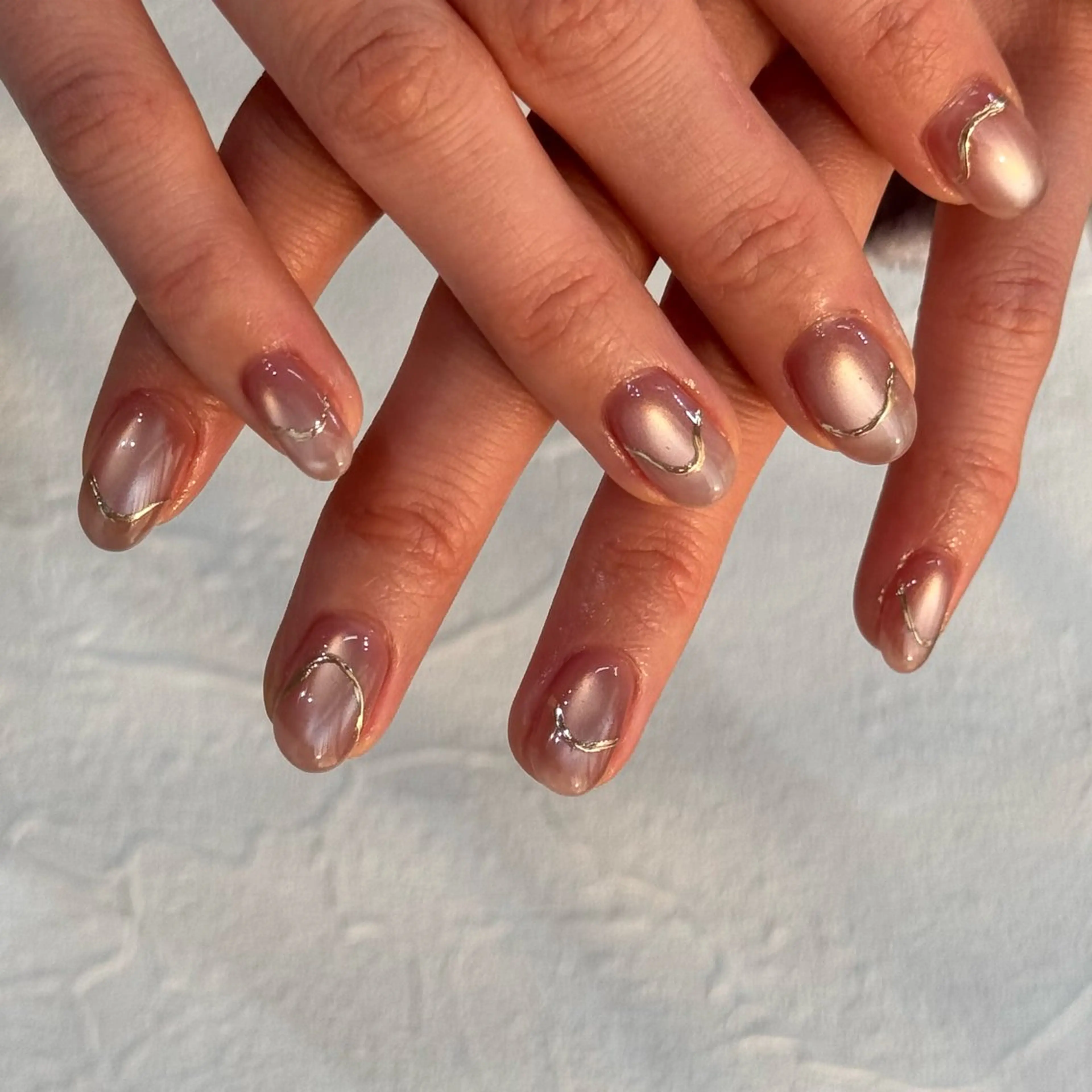 ネイル オフィスネイル ハンドネイル HARUKA ネイリスト福岡/薬院のネイルデザイン