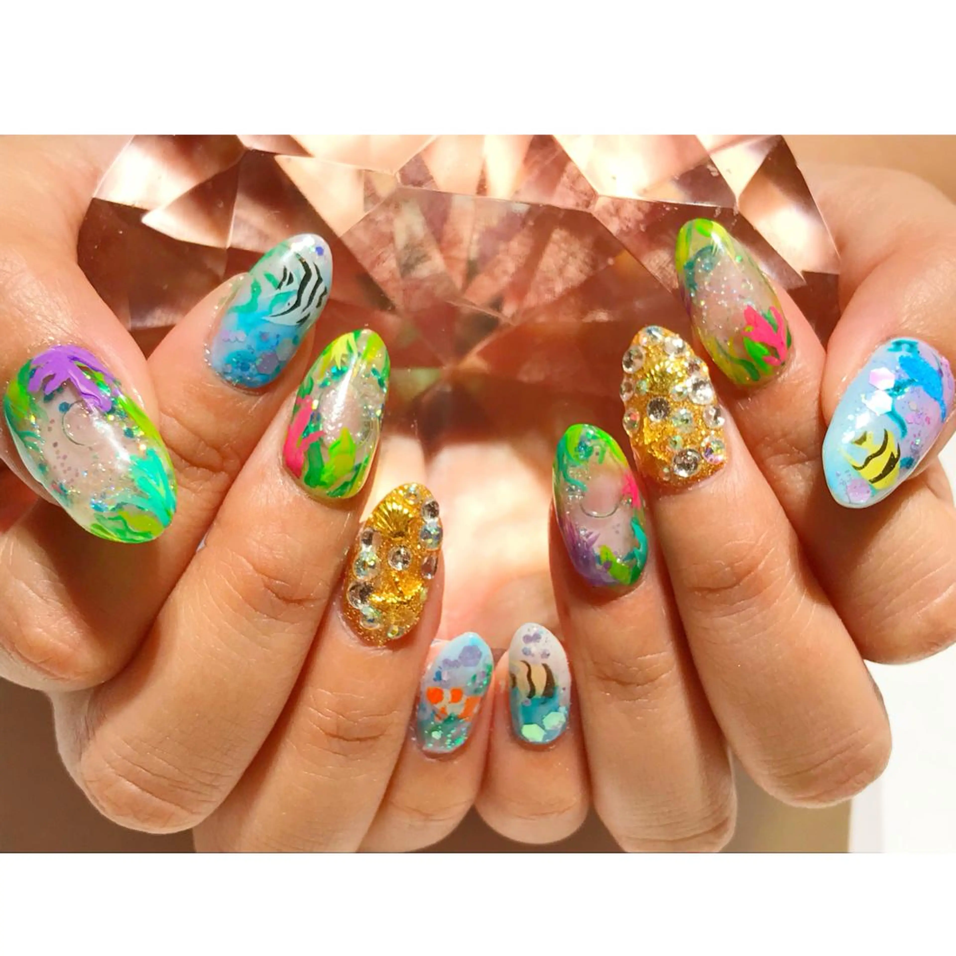 ネイル アートネイル ジェルネイル YUN 💅のネイルデザイン