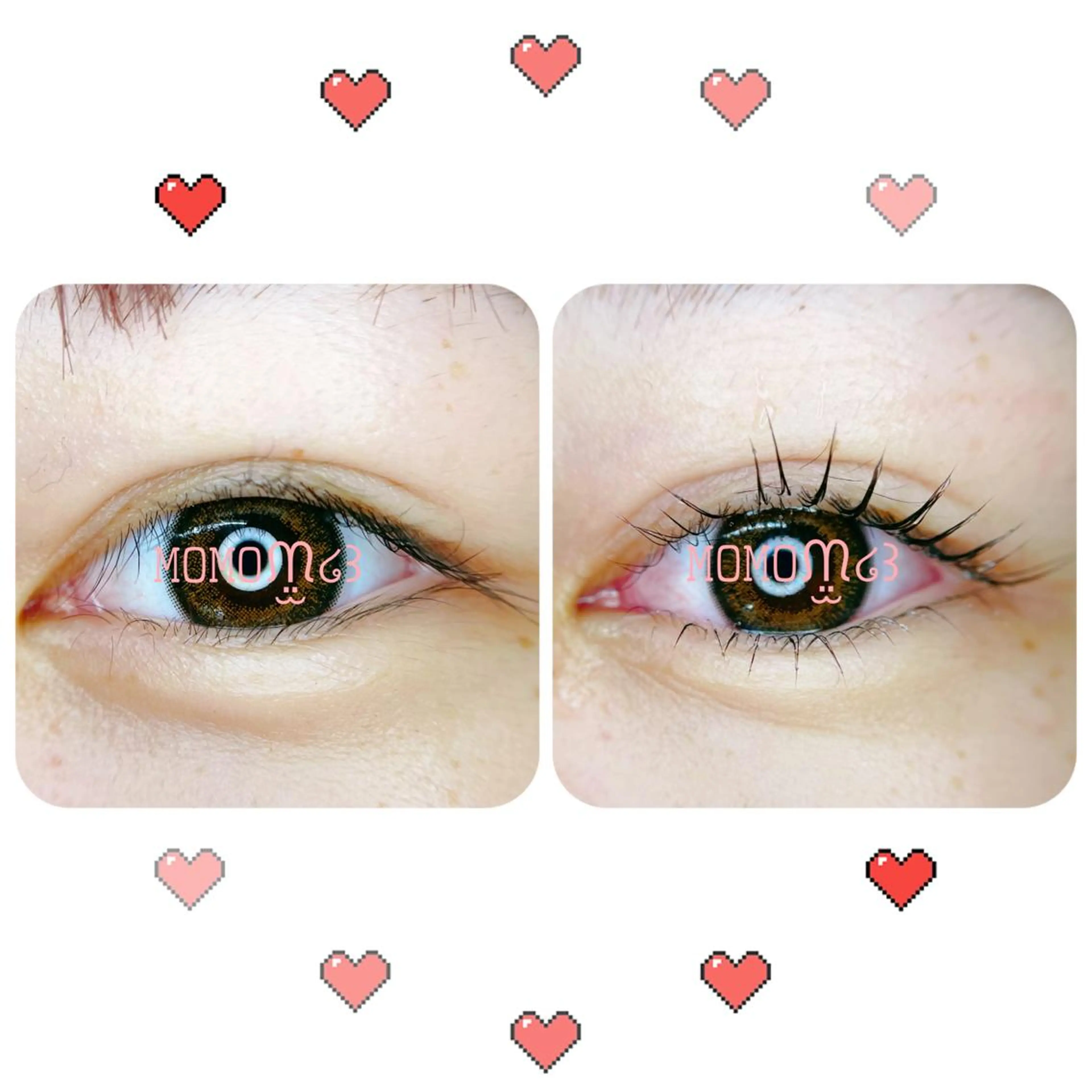 マツエク・マツパ フラットラッシュ ナチュラル パリジェンヌラッシュリフト 下まつげエクステ 一重×まつ毛パーマ モテデザインのプロ モモ🍑のマツエク・マツパデザイン