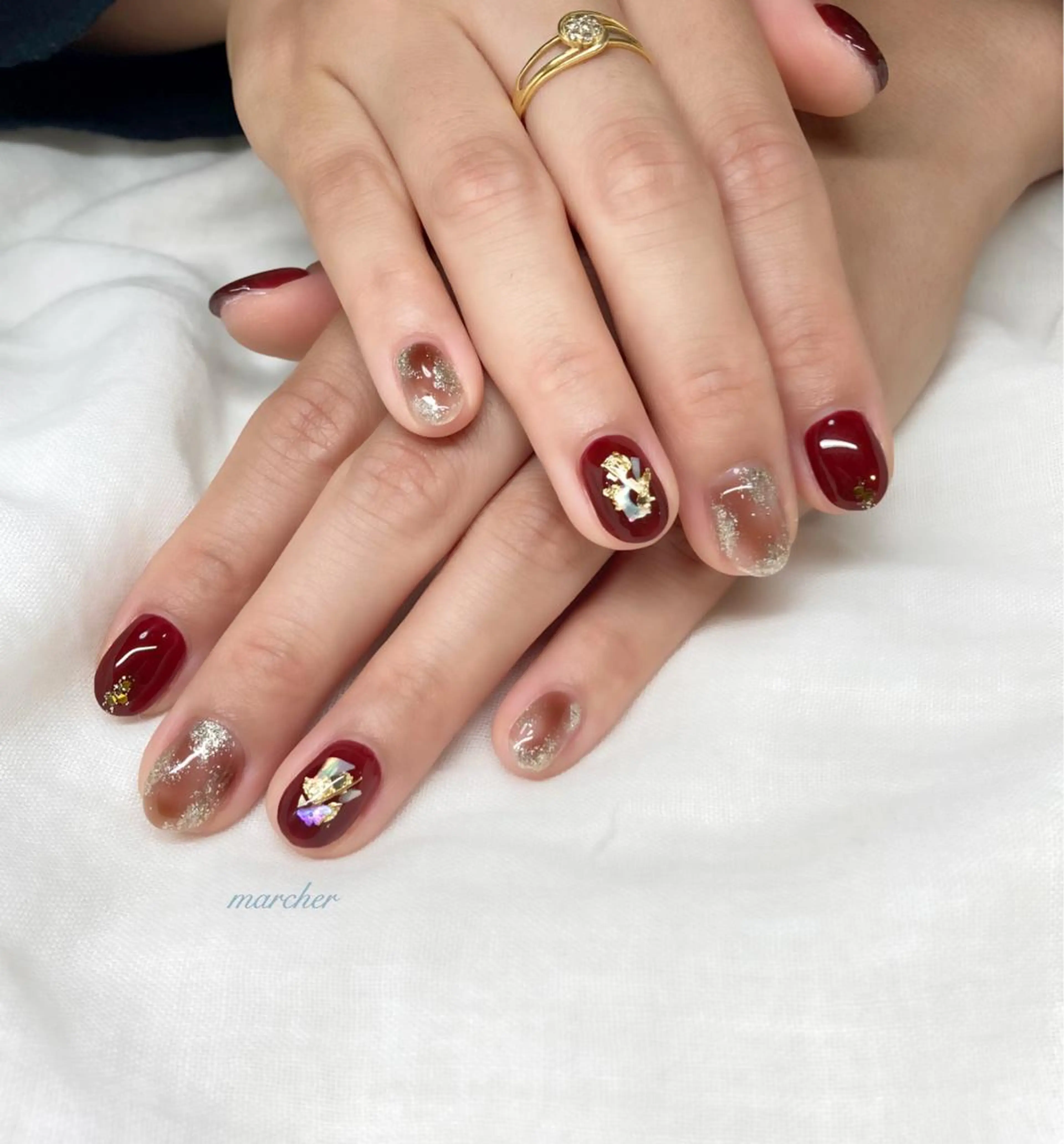 ネイル ハンドネイル Nailbeauty marcherのネイルデザイン