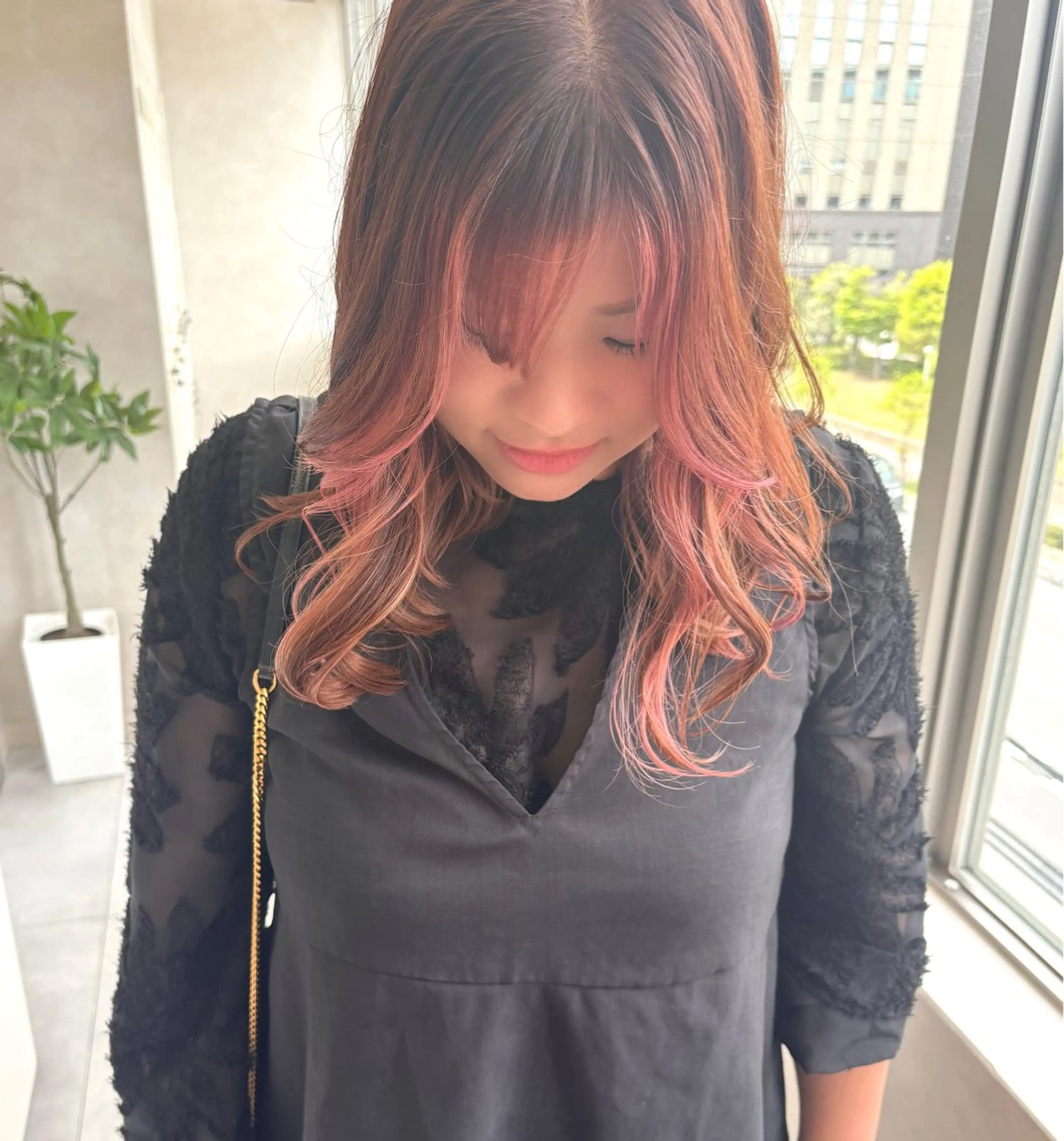 ロング カラー ❤️🐩* AKANE*🐩❤️のヘアスタイル