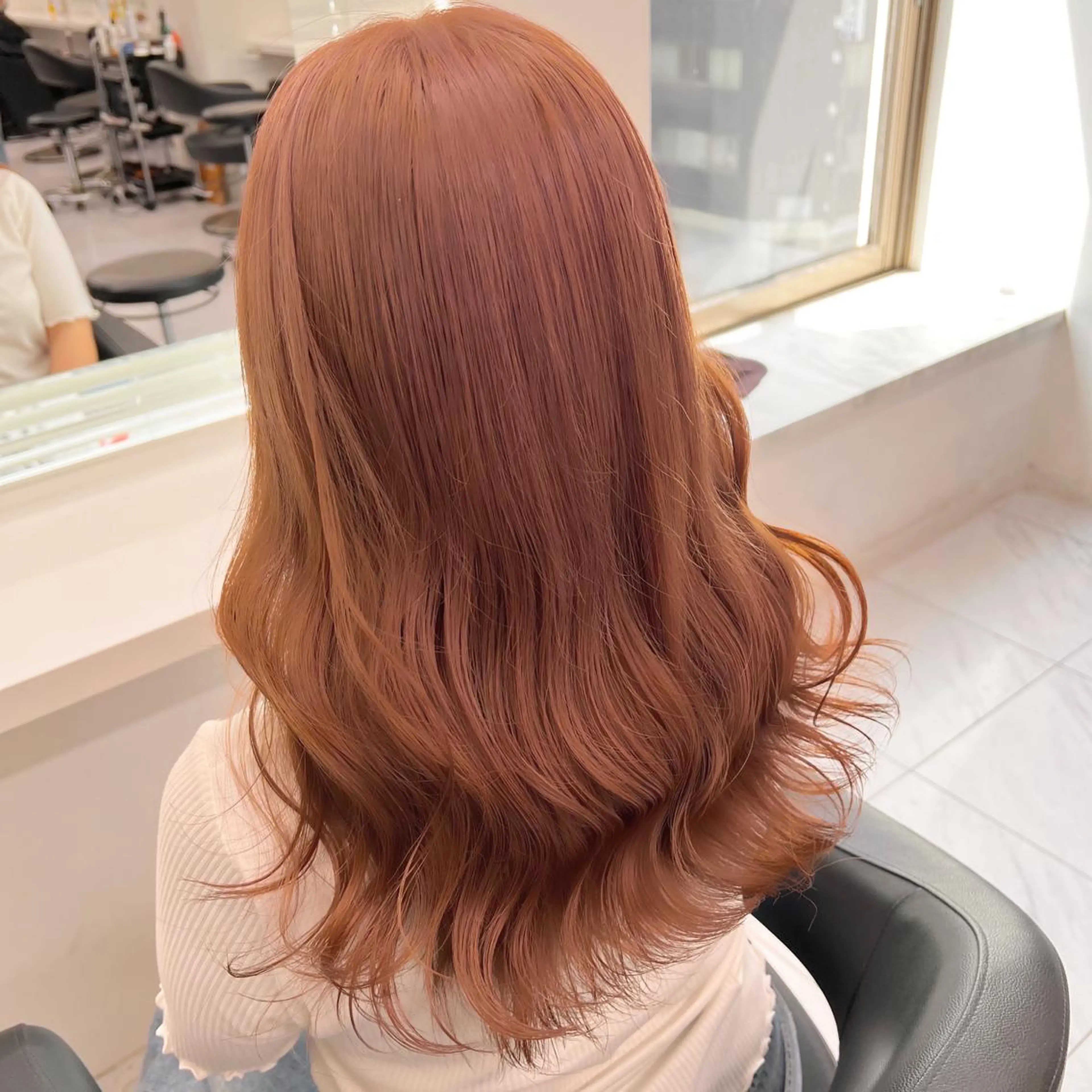 セミロング 💖札幌カラー 指名No.1💖玲奈のヘアスタイル