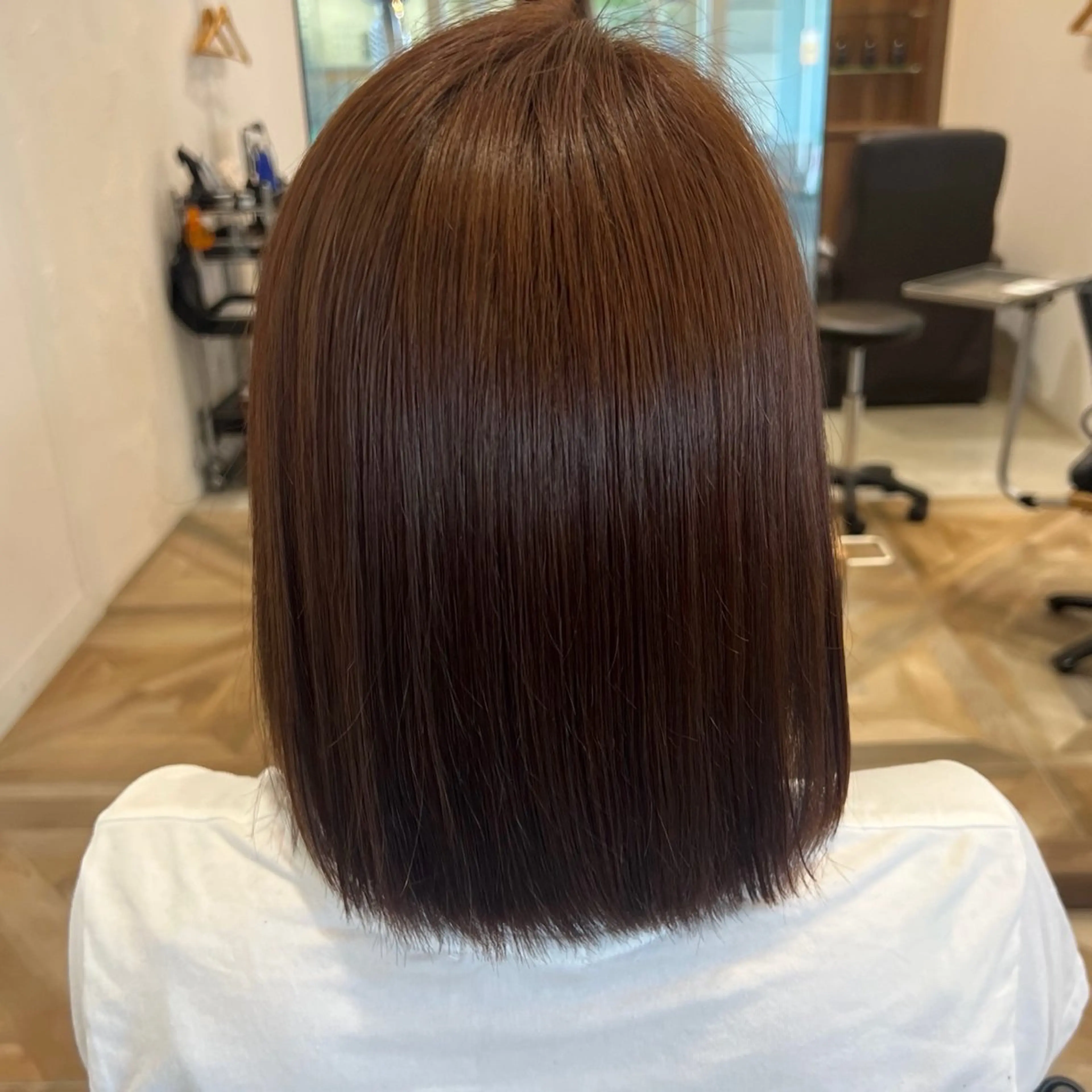 カラー 暖色カラーAYAKA 🍒🕰🤎のヘアスタイル