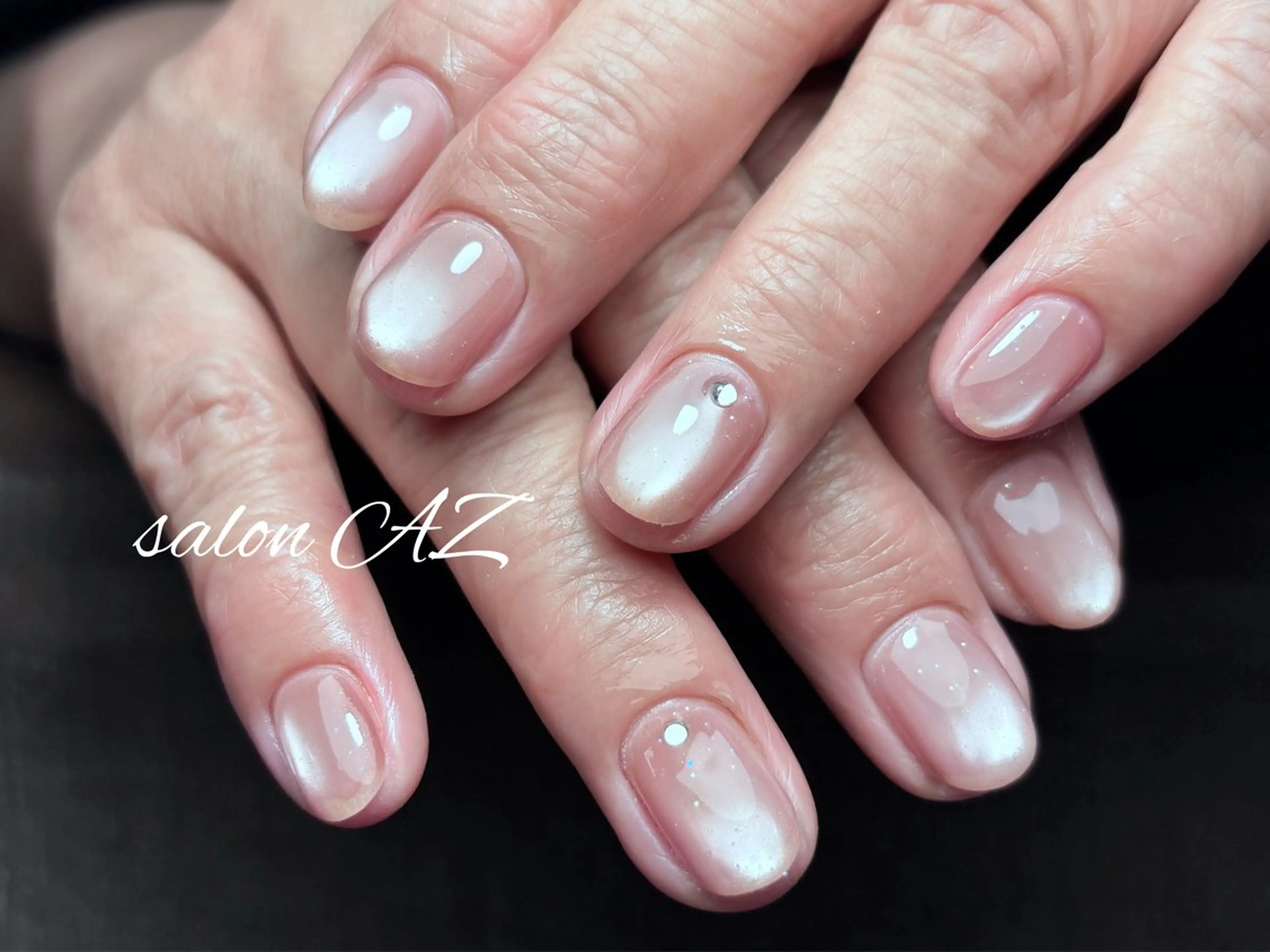 ネイル アートネイル フットネイル フレンチネイル マグネットネイル 持ち込み ハンドネイル salon AZのネイルデザイン