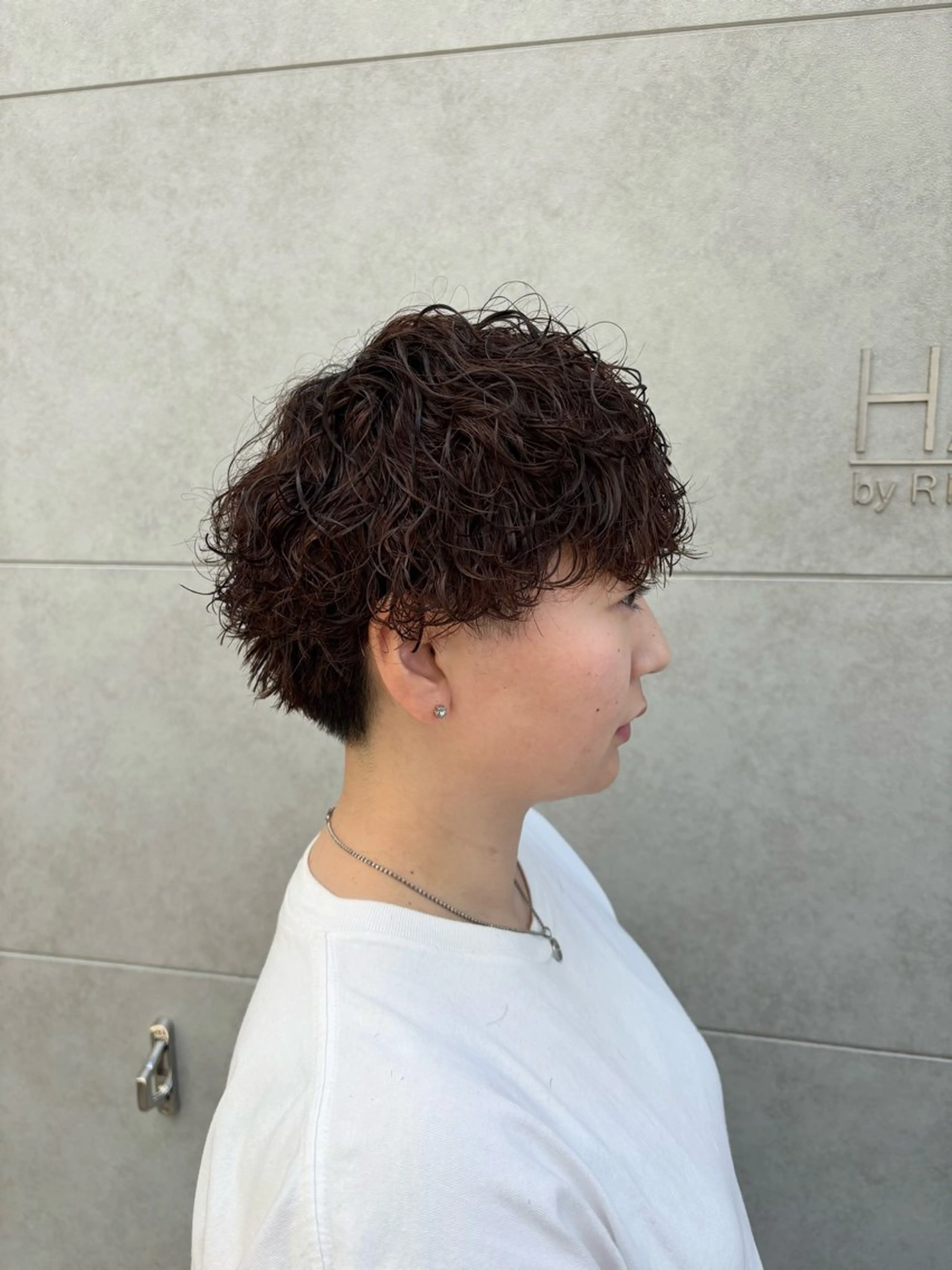 パーマ 武藤 滉太のヘアスタイル