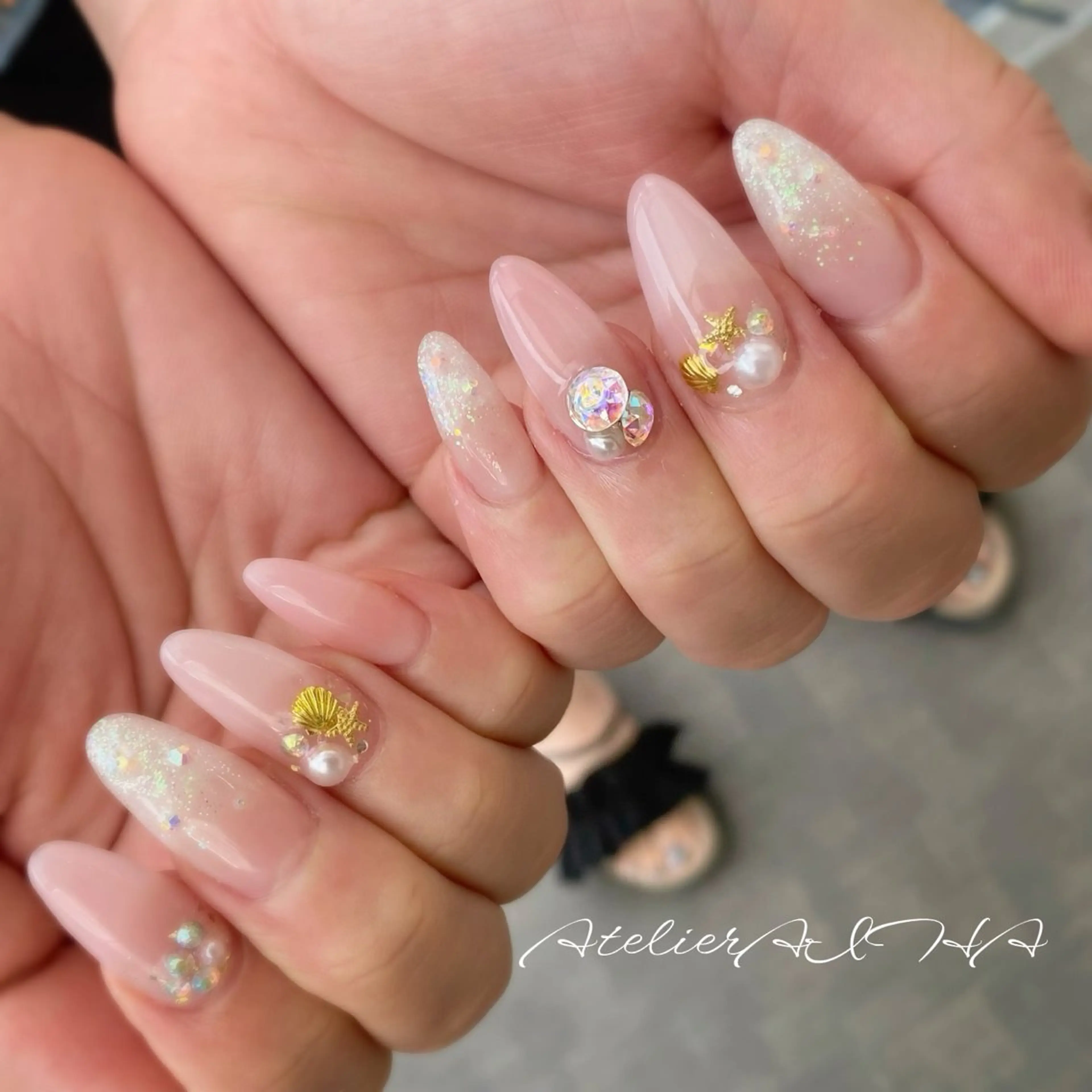 ネイル ハンドネイル アトリエAIHA★ フィルイン推奨サロンのネイルデザイン