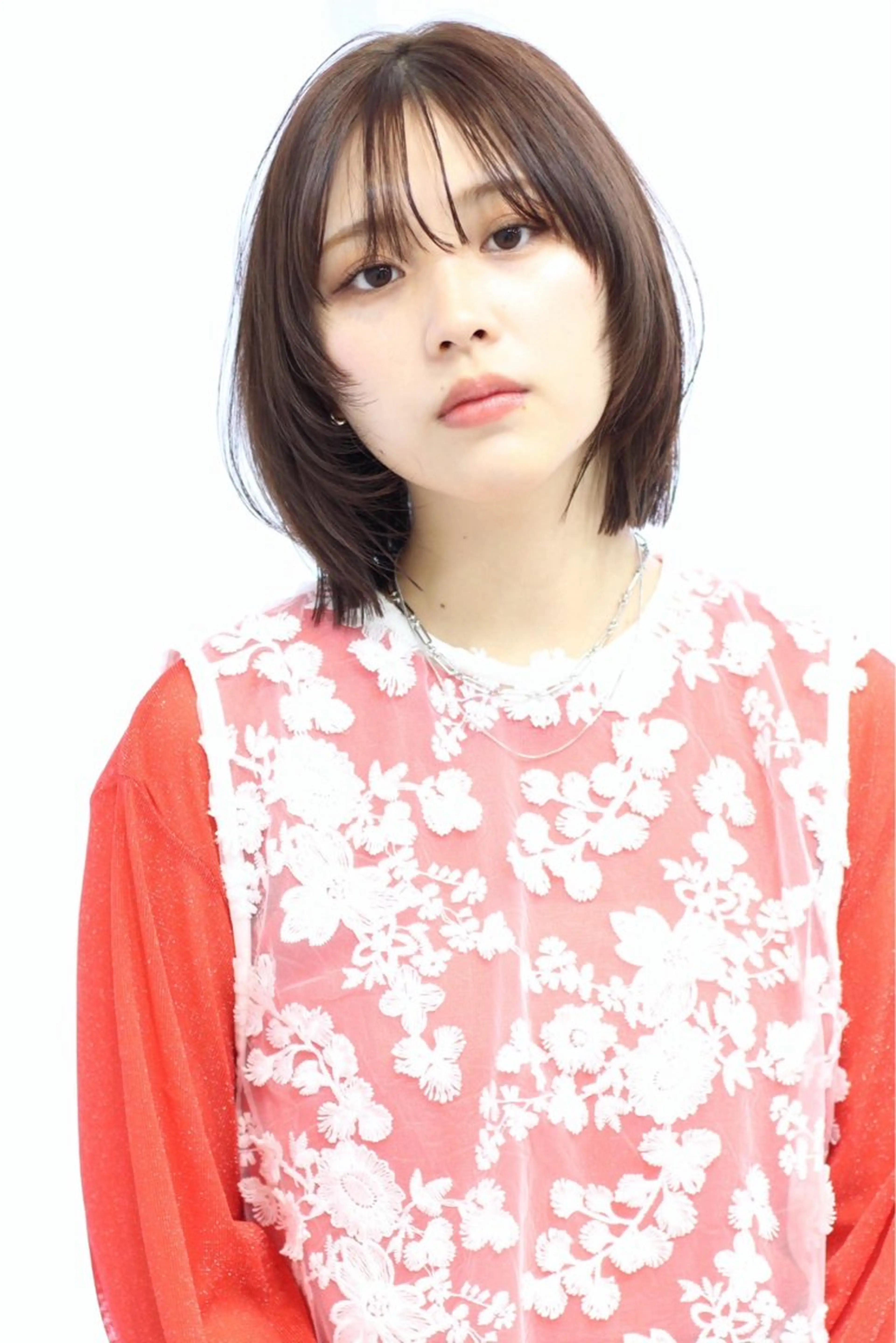 ショート 暖色カラー💞 菊地しおんのヘアスタイル