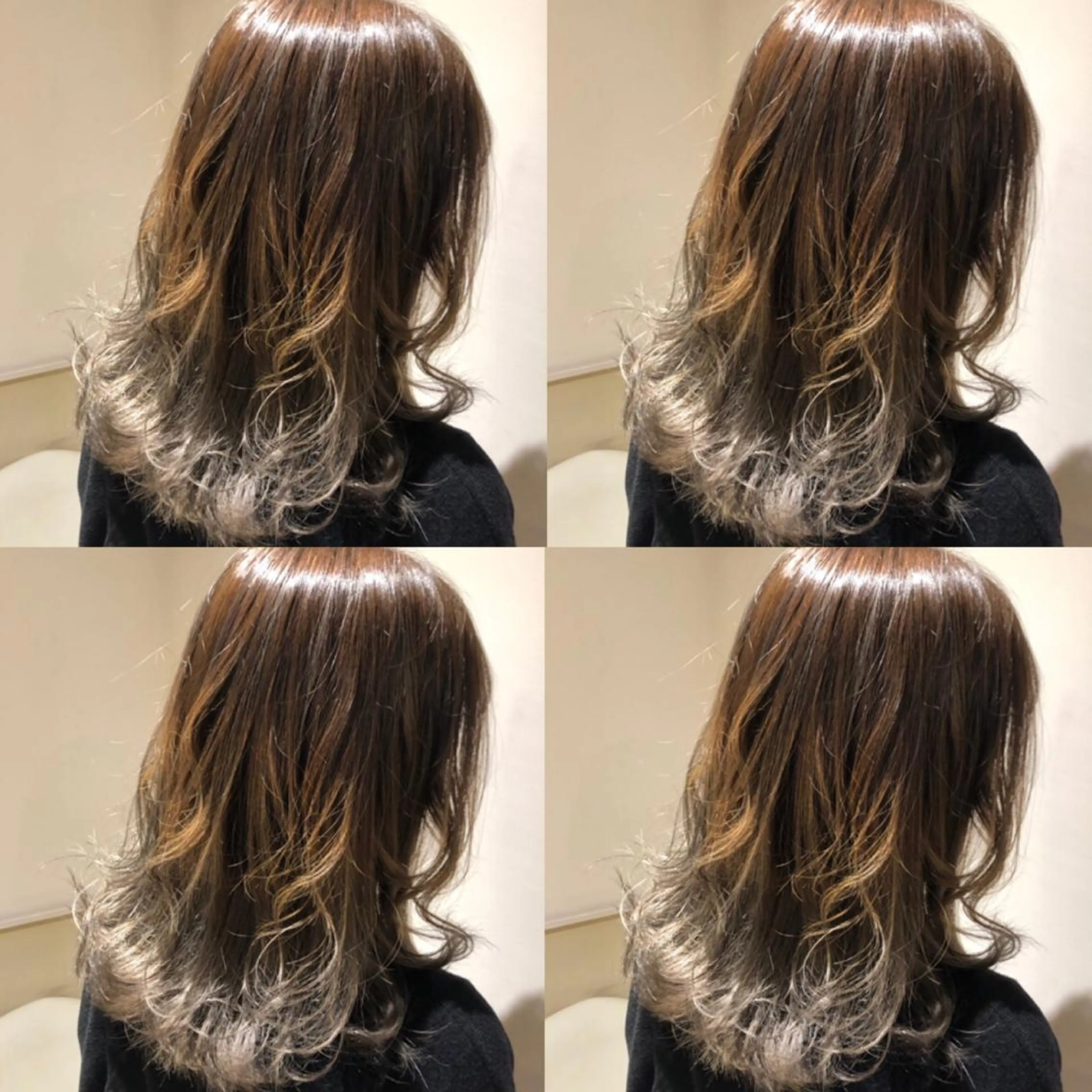 セミロング カラー Minami. 🩵 再現性特化ヘアのヘアスタイル