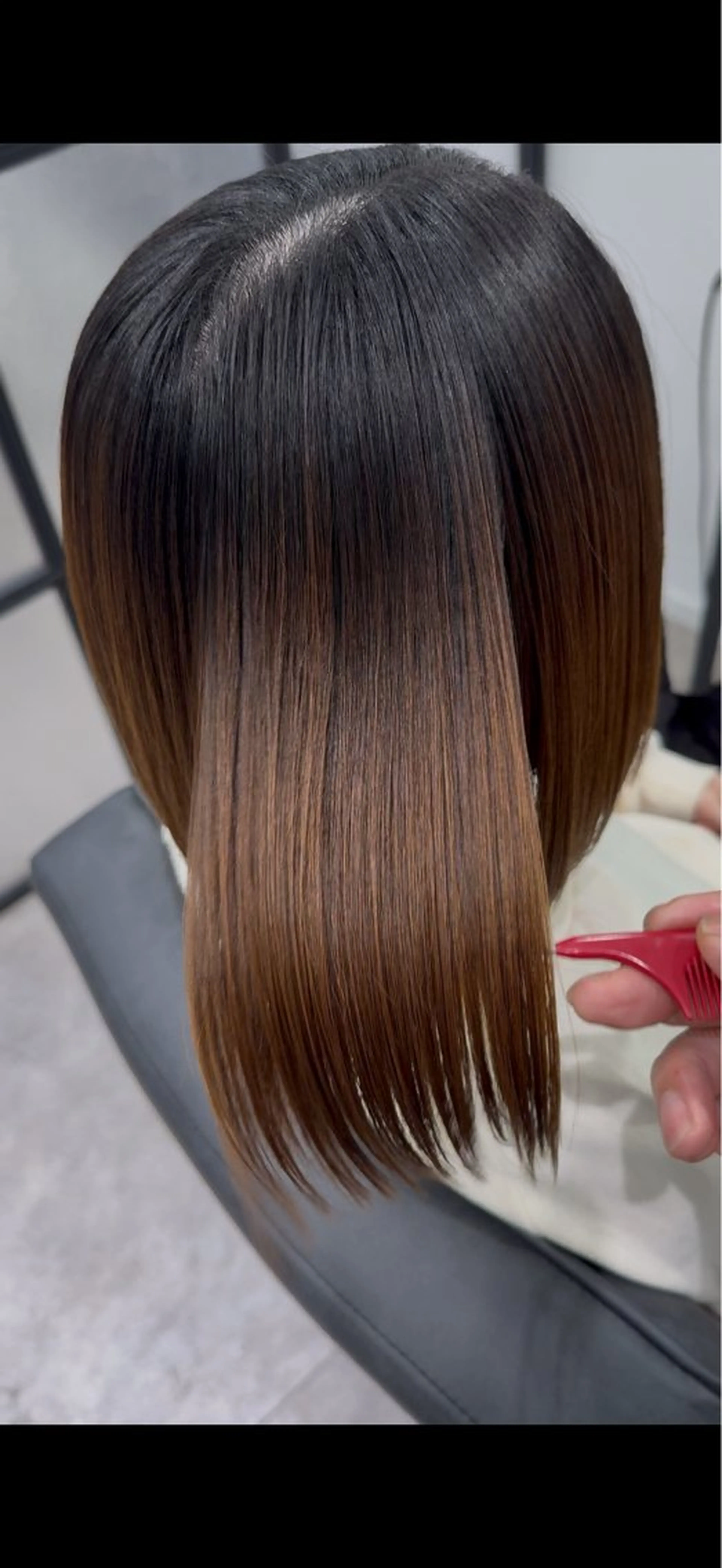 ミディアム 丸橋 友貴のヘアスタイル