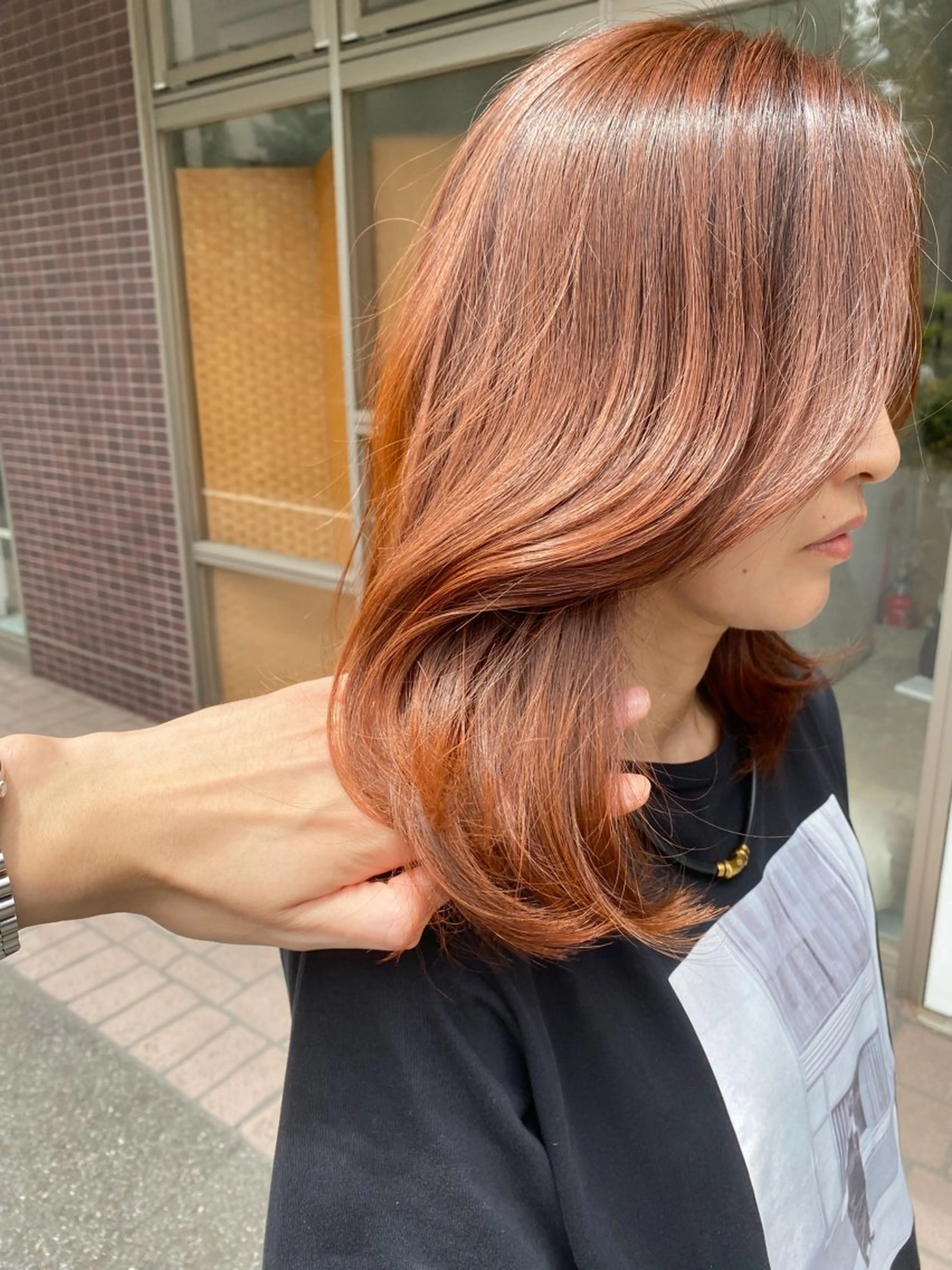 セミロング カラー カット ヘアカラー トリートメント ショートカット パーマ石井のヘアスタイル