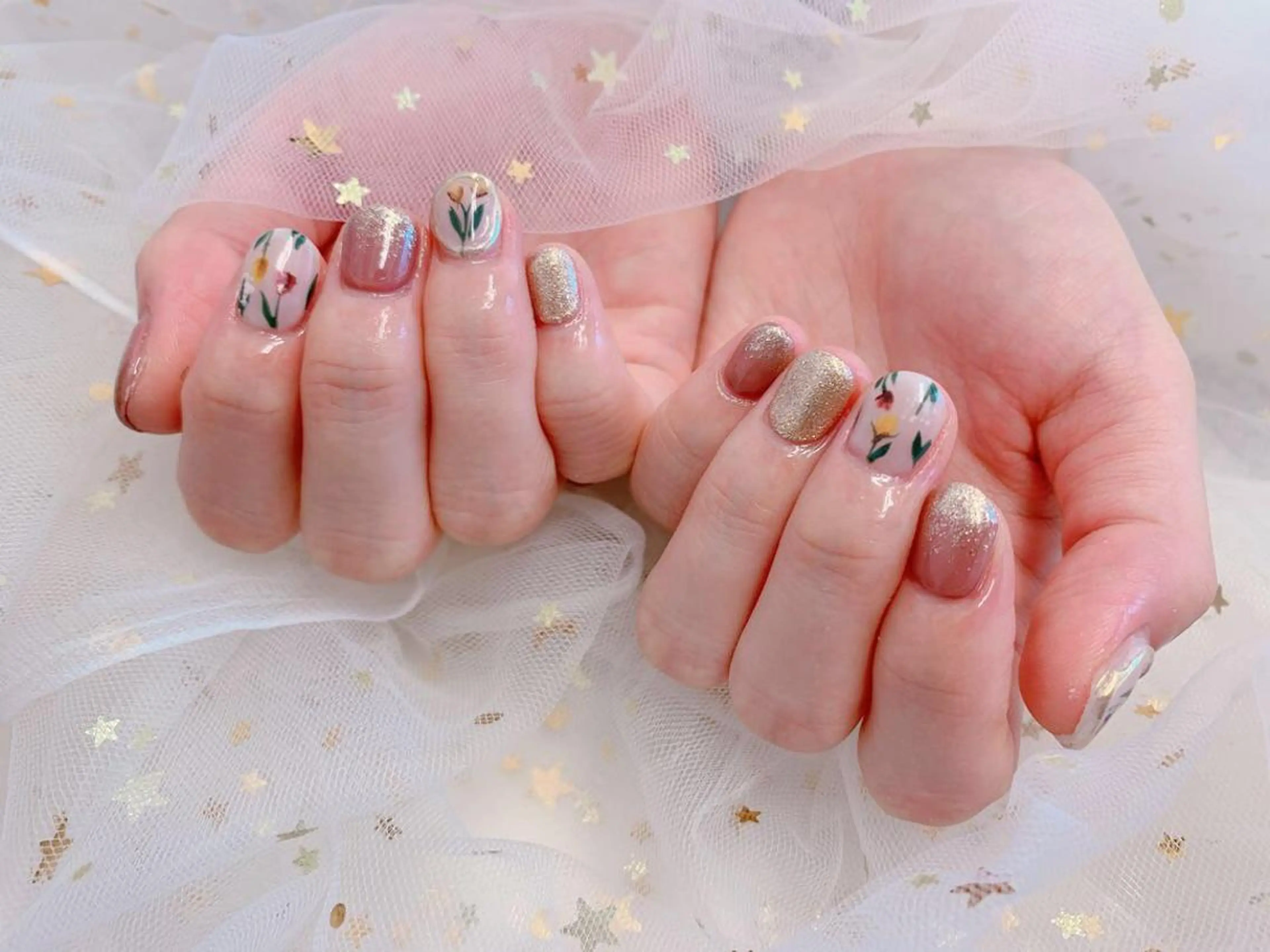 ネイル MiKi Nai池袋 長さだし得意のネイルデザイン