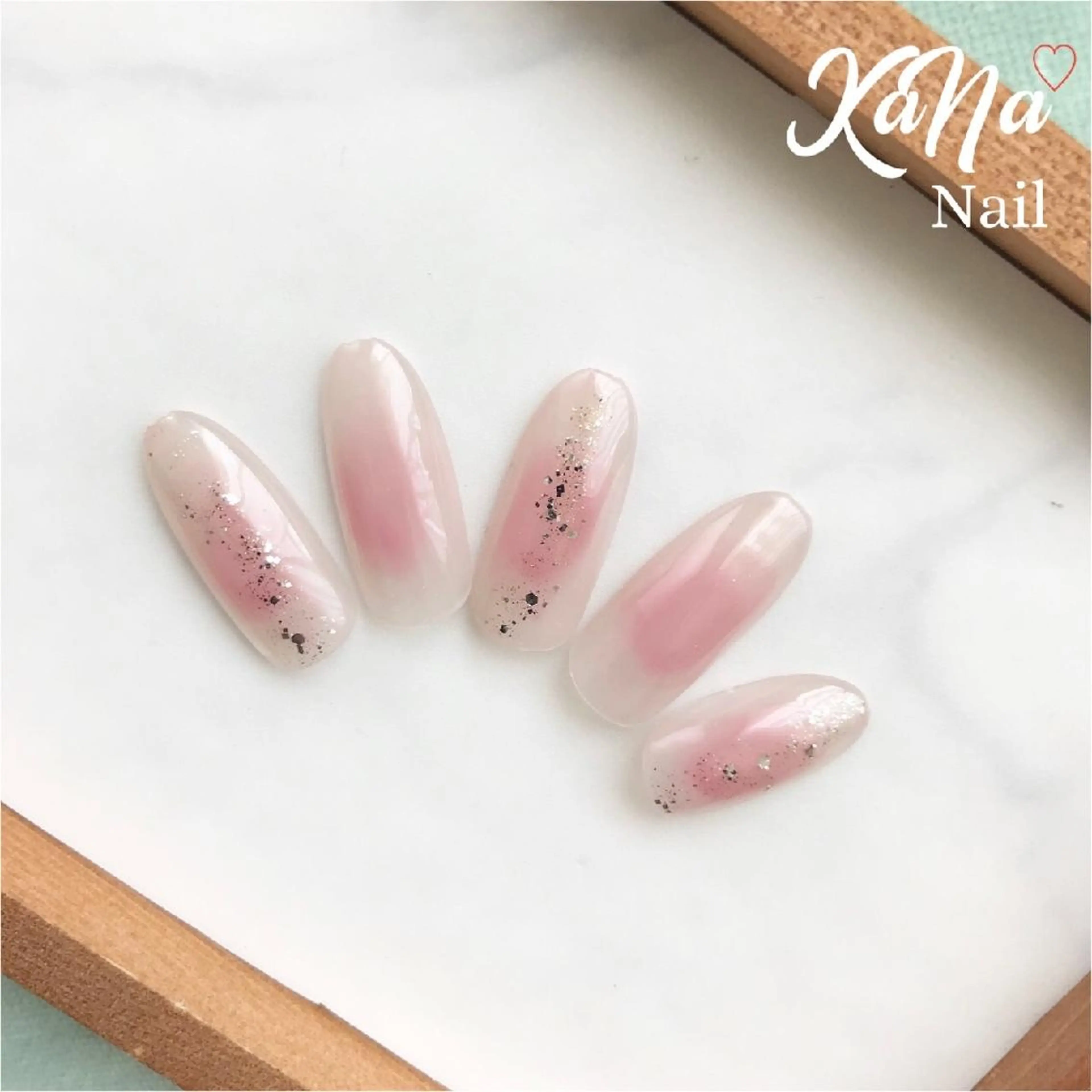 ネイル チークネイル KaNa Nailのネイルデザイン