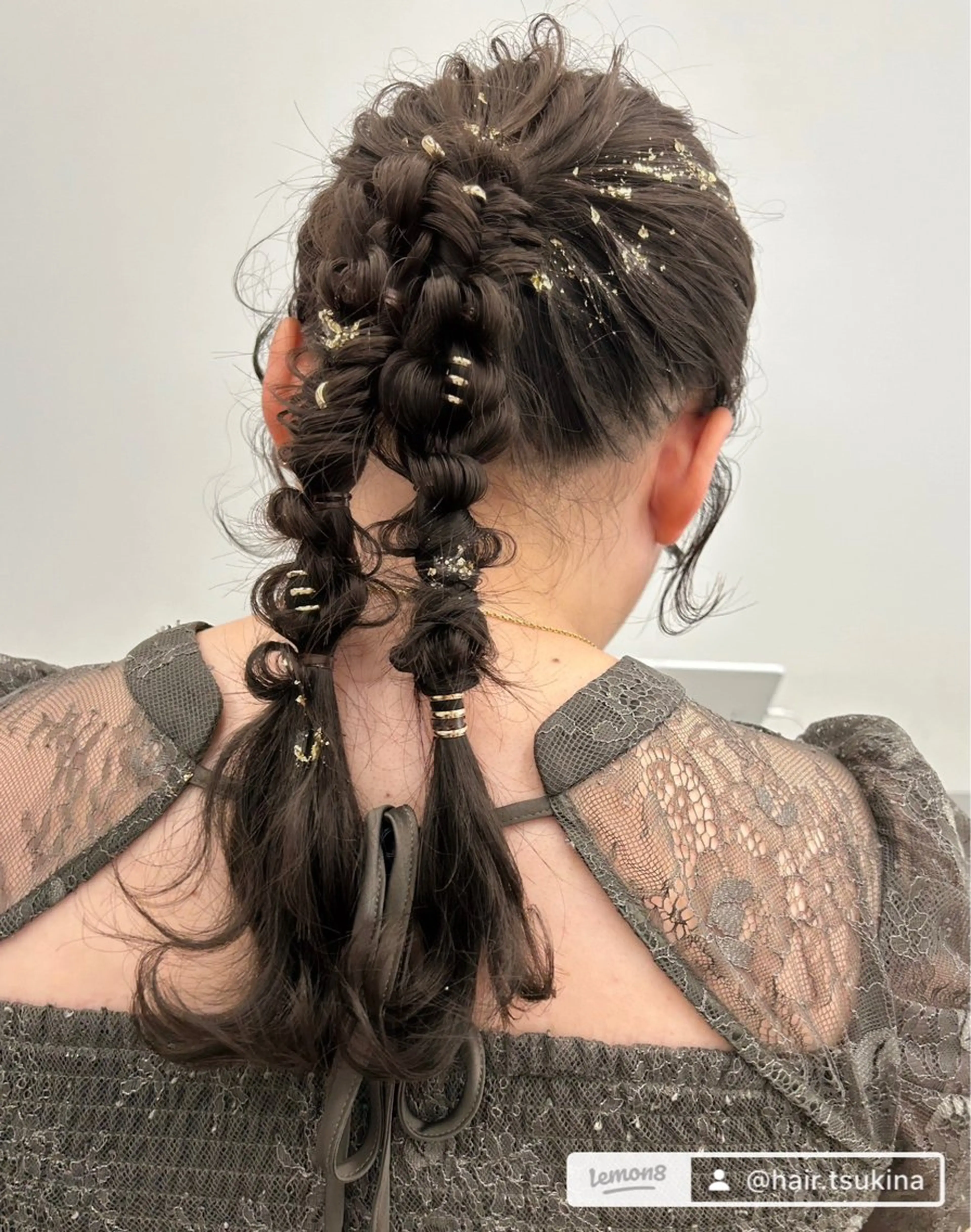 セミロング ヘアセット 髪質改善 Tsukinaのヘアスタイル