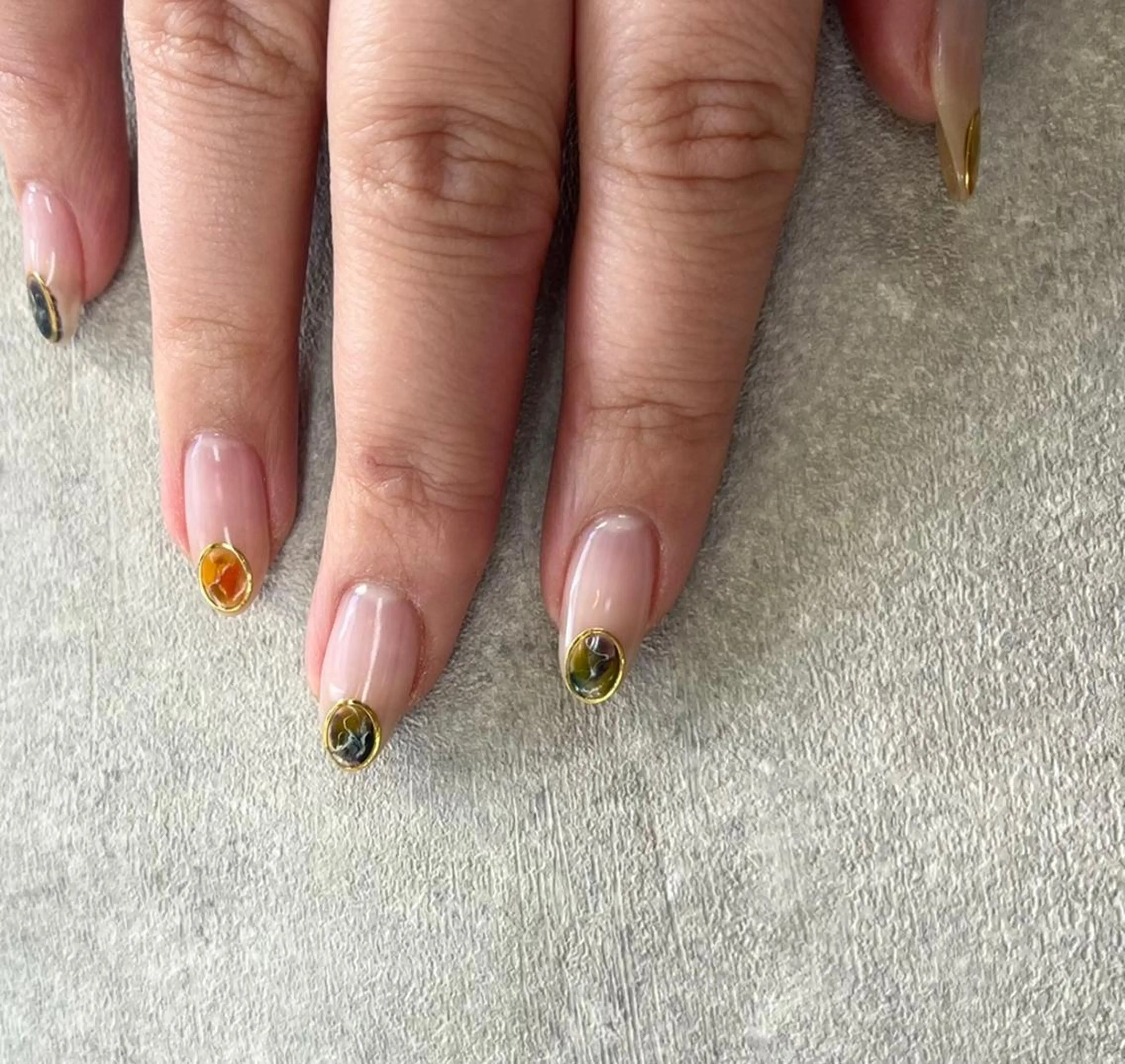 ネイル 春ネイル ハンドネイル ハンドケア FASTNAIL PLUS 新宿店のネイルデザイン